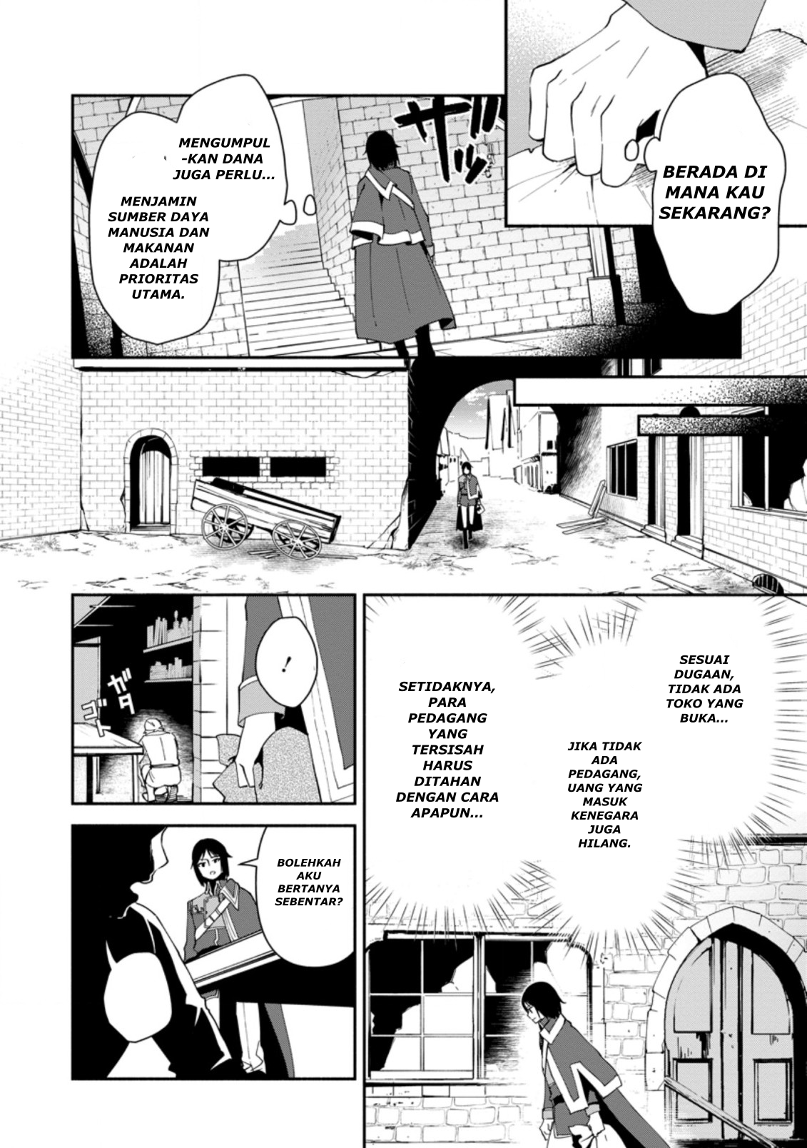 Binbou Kokka no Kuroji Kaikaku ~Kanemouke no Tame Nara Shudan o Erabanai ore ga, Naze ka Zessansarete iru Ken ni Tsuite~ Chapter 1 - halaman 12