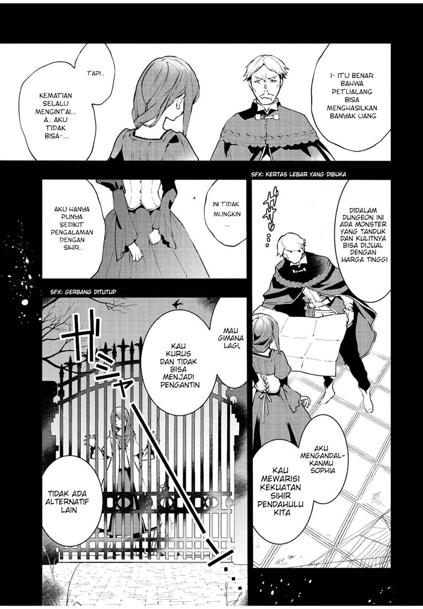 Binbou Reijou no Kanchigai Seijo Den Chapter 1.1 - halaman 9