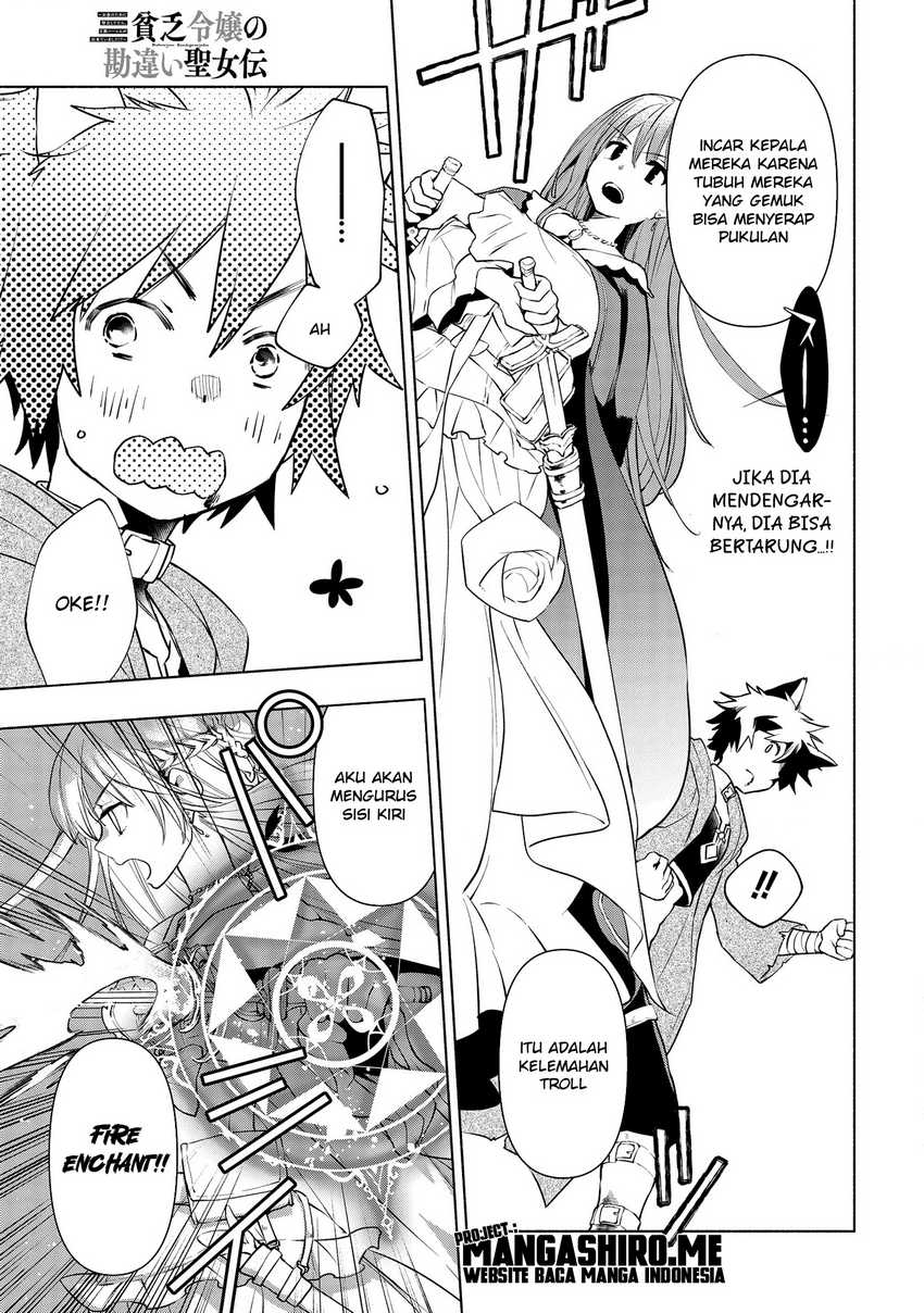 Binbou Reijou no Kanchigai Seijo Den Chapter 3 - halaman 13