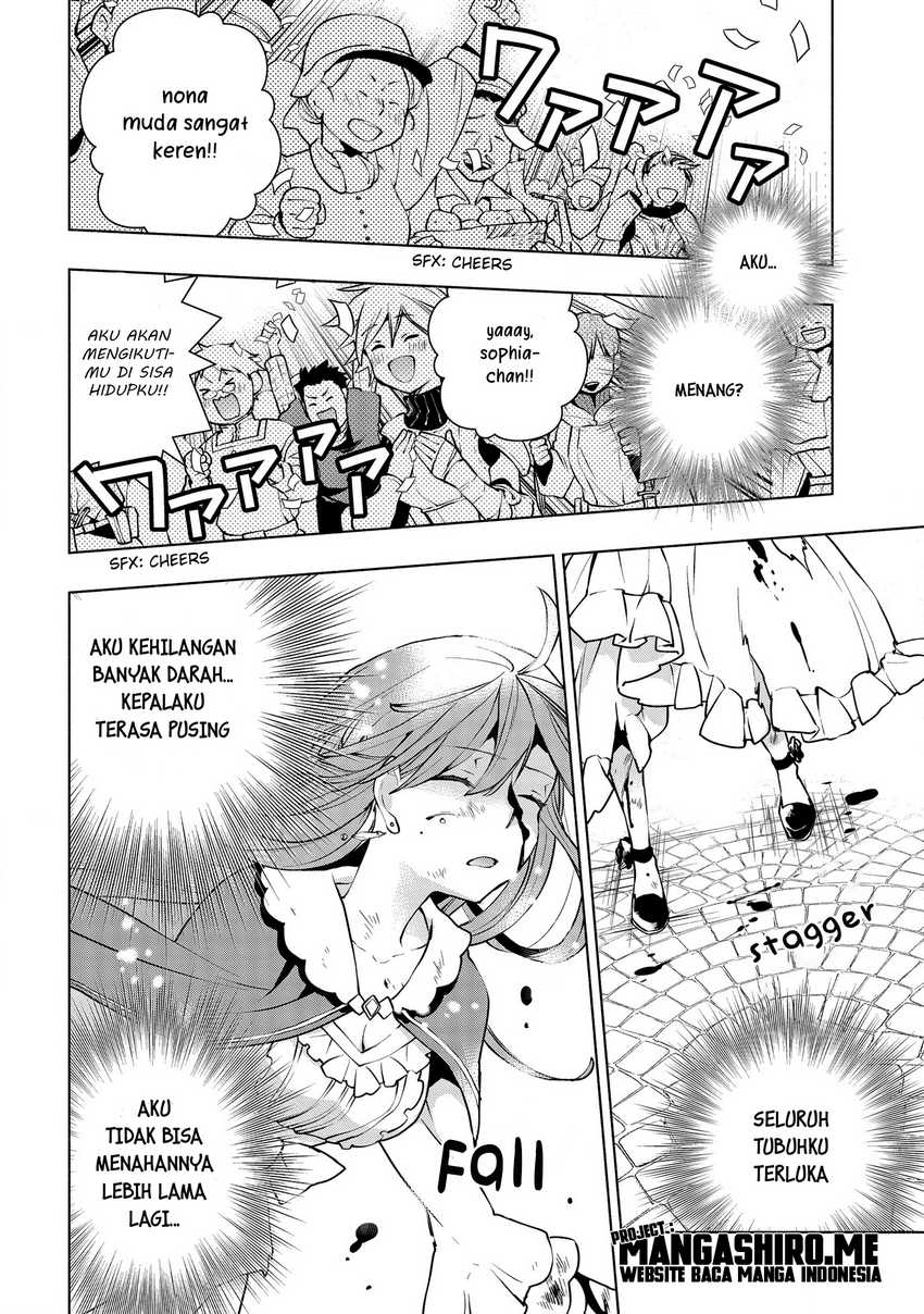 Binbou Reijou no Kanchigai Seijo Den Chapter 5.1 - halaman 16