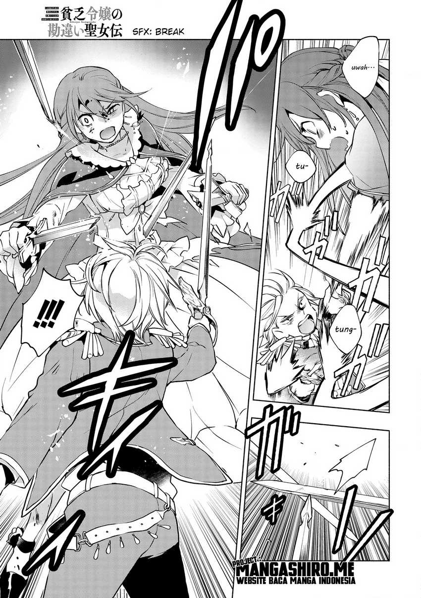 Binbou Reijou no Kanchigai Seijo Den Chapter 5.1 - halaman 9