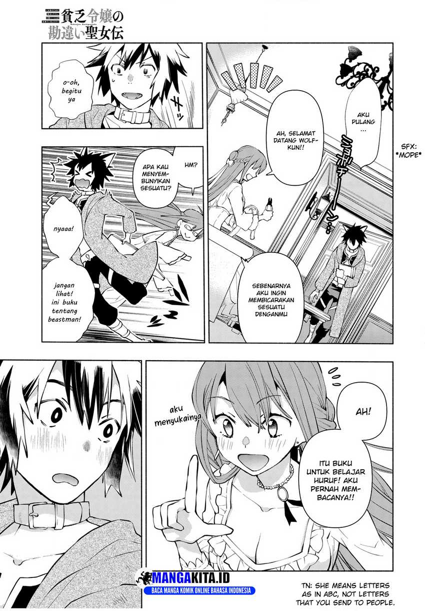 Binbou Reijou no Kanchigai Seijo Den Chapter 6 - halaman 11