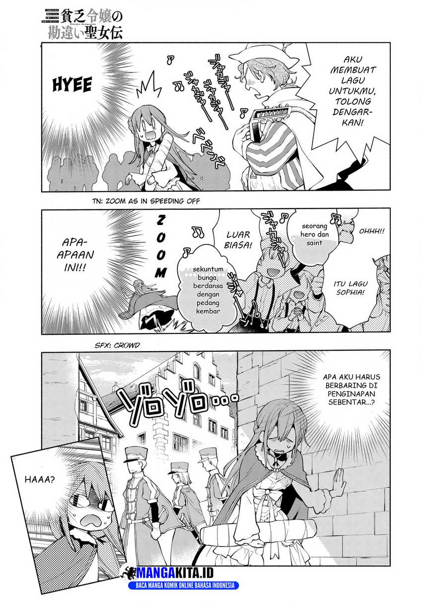 Binbou Reijou no Kanchigai Seijo Den Chapter 6 - halaman 5