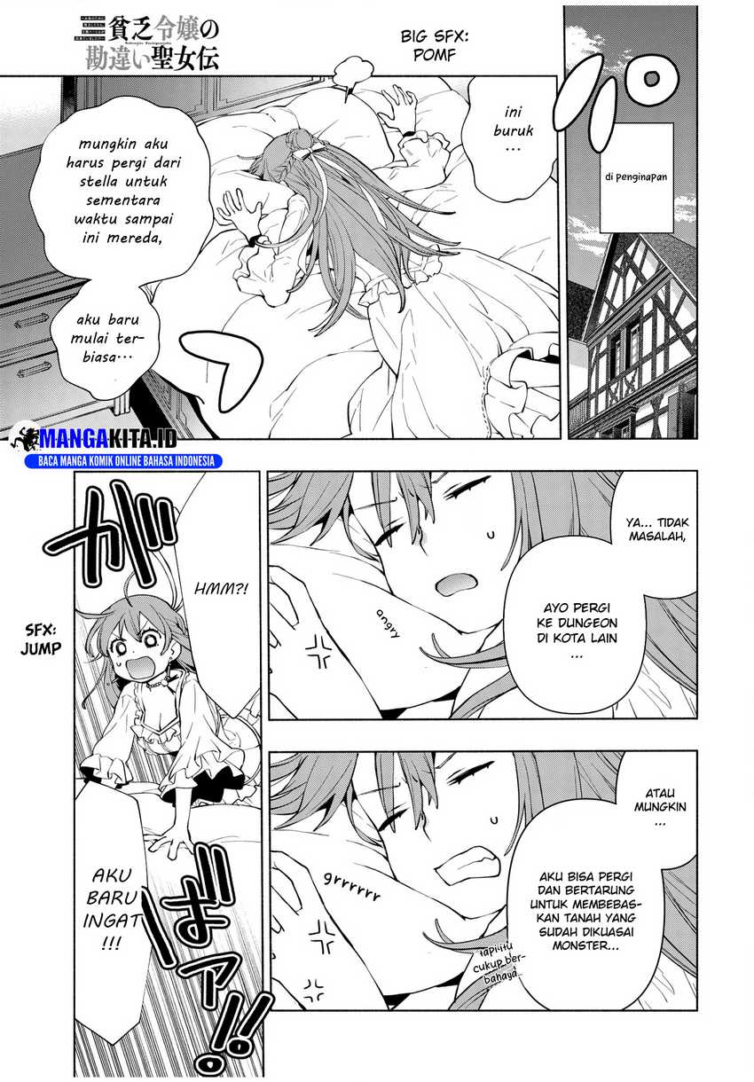 Binbou Reijou no Kanchigai Seijo Den Chapter 6 - halaman 7
