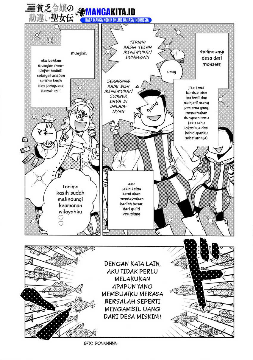 Binbou Reijou no Kanchigai Seijo Den Chapter 7 - halaman 16