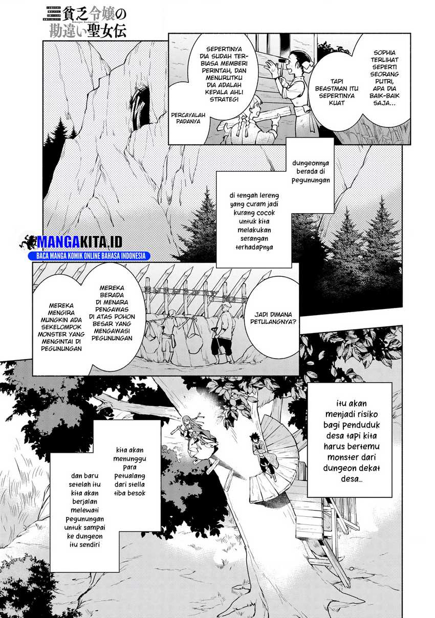 Binbou Reijou no Kanchigai Seijo Den Chapter 7 - halaman 18