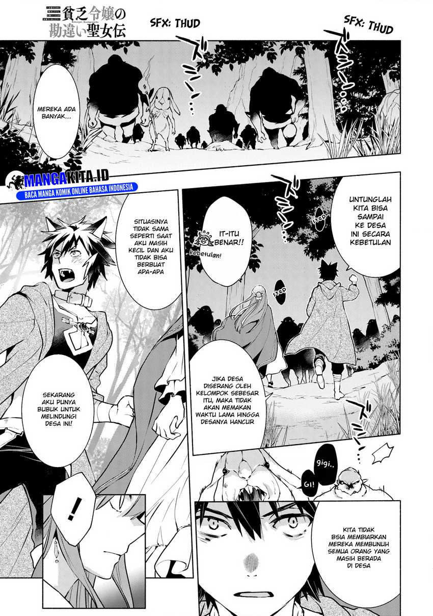 Binbou Reijou no Kanchigai Seijo Den Chapter 7 - halaman 22