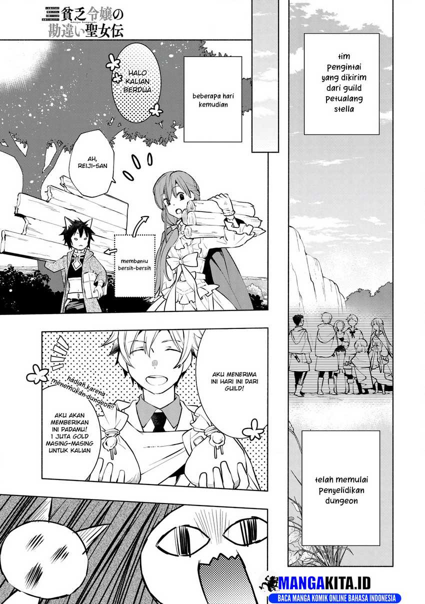 Binbou Reijou no Kanchigai Seijo Den Chapter 8 - halaman 24