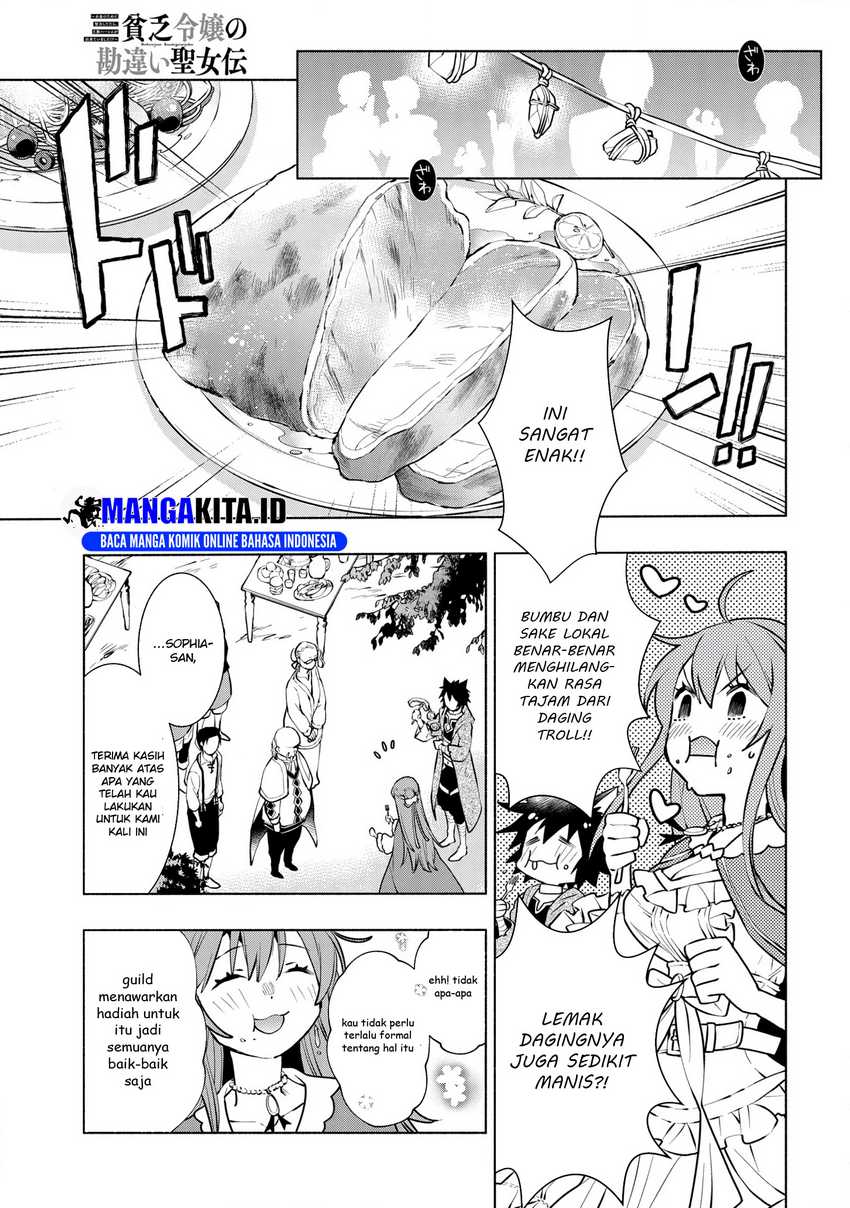 Binbou Reijou no Kanchigai Seijo Den Chapter 8 - halaman 26