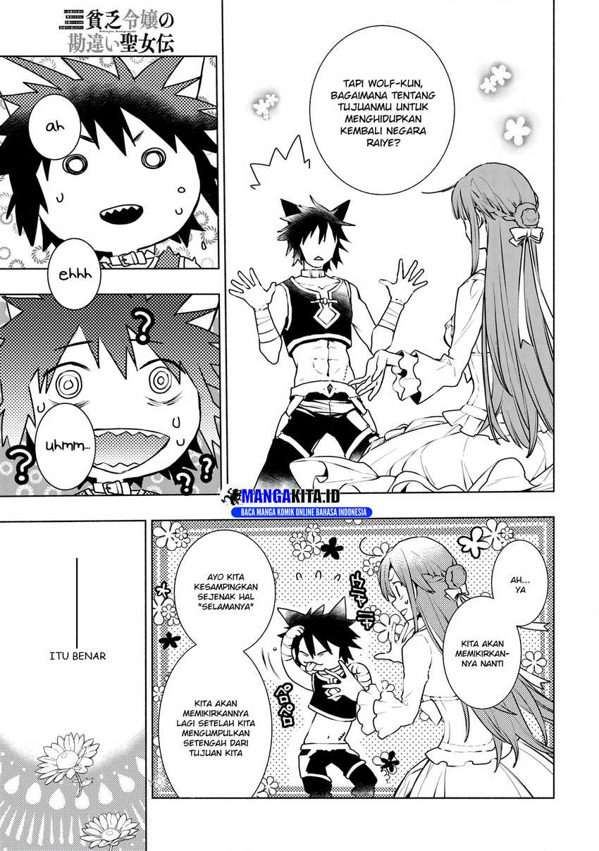 Binbou Reijou no Kanchigai Seijo Den Chapter 9 - halaman 22