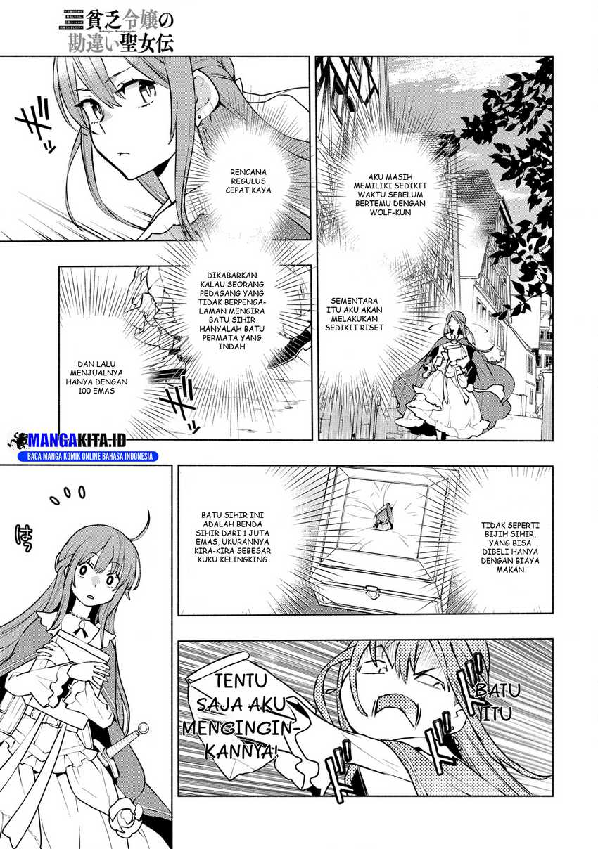 Binbou Reijou no Kanchigai Seijo Den Chapter 9 - halaman 26