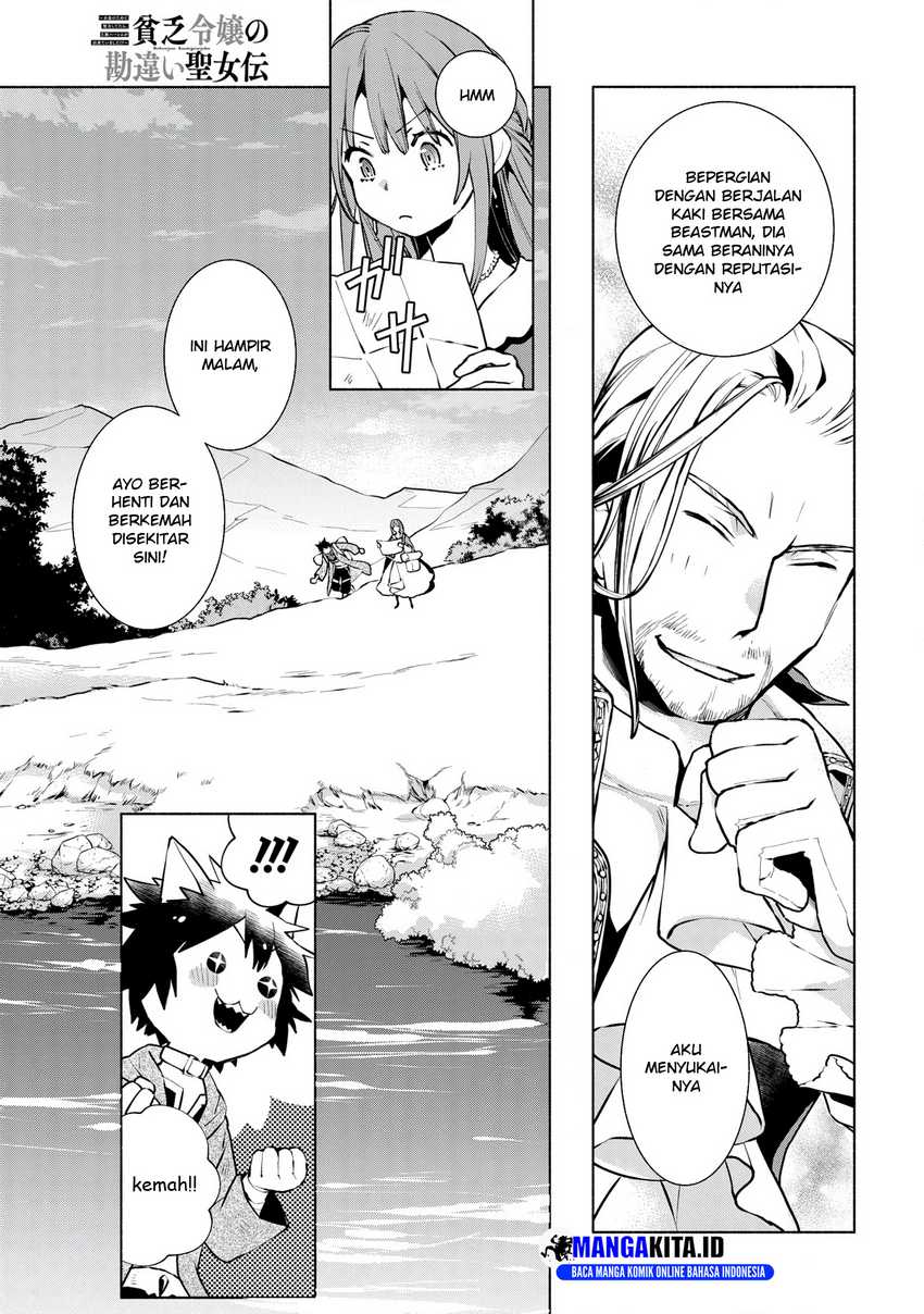 Binbou Reijou no Kanchigai Seijo Den Chapter 9 - halaman 6