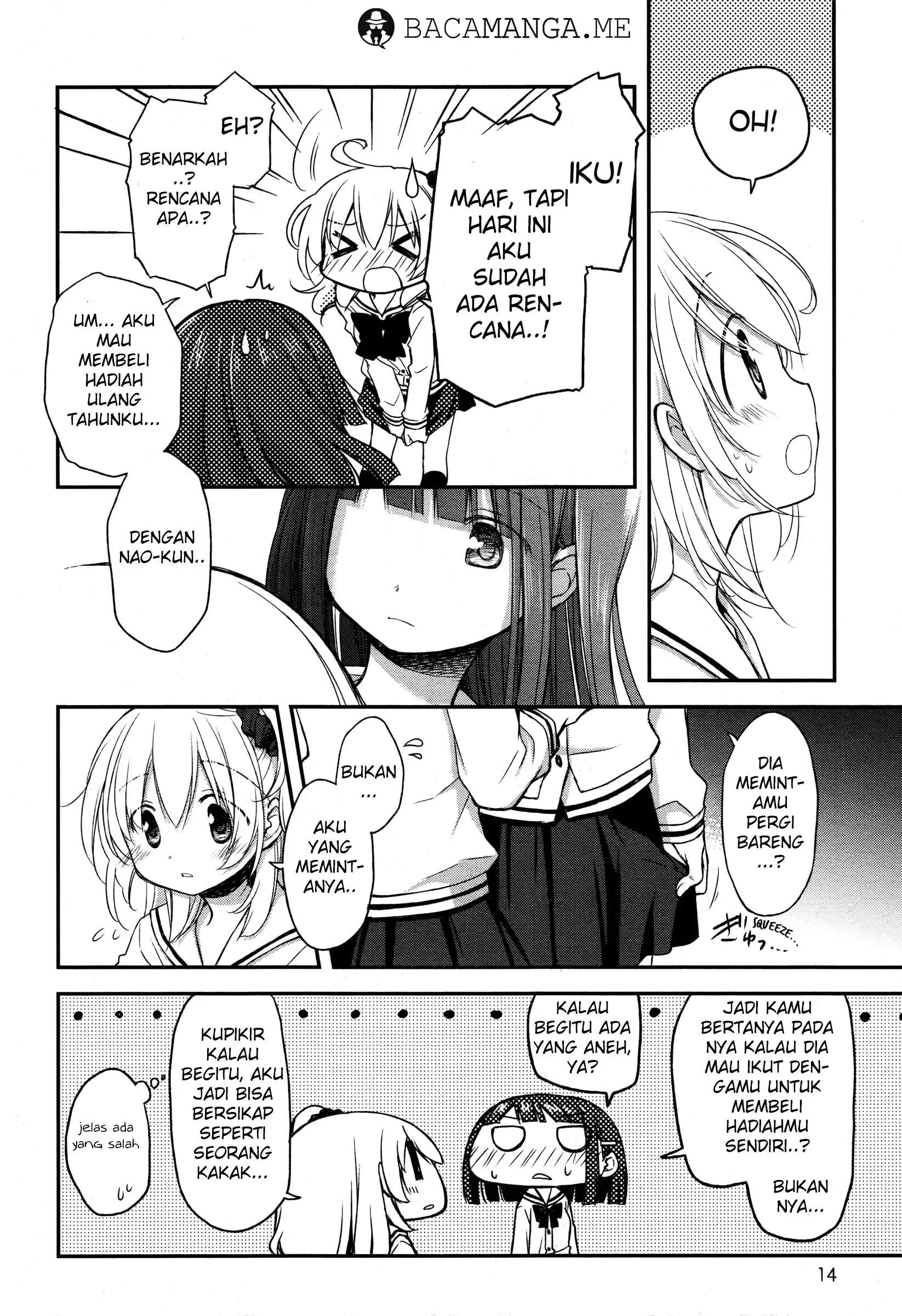 Binetsu Kuukan Chapter 14 - halaman 11