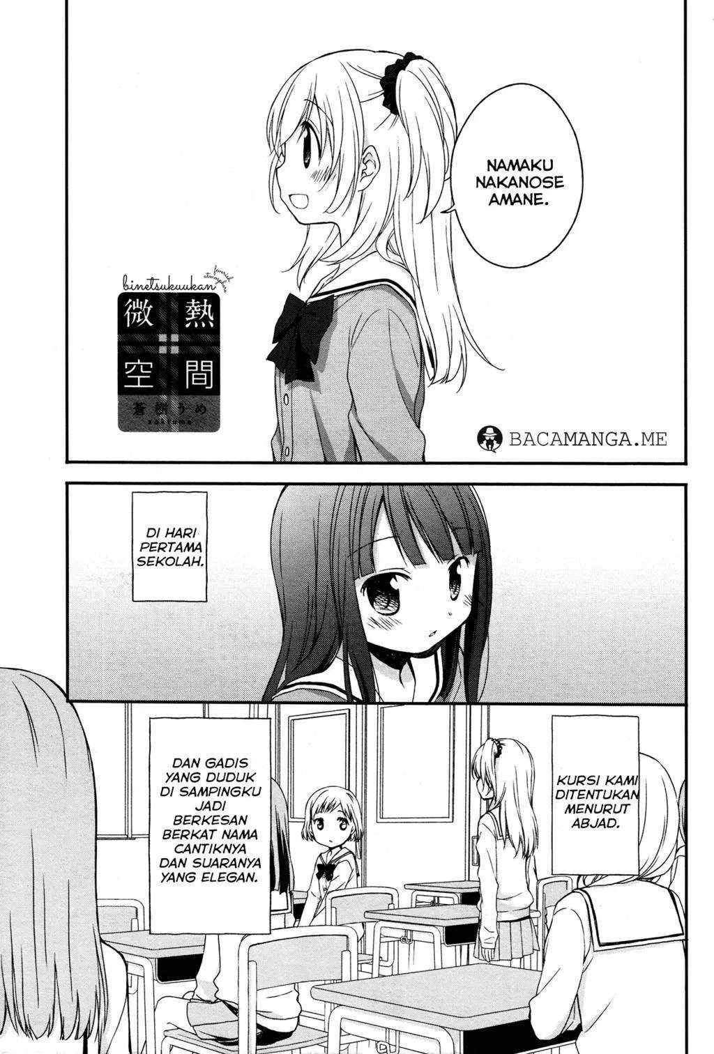 Binetsu Kuukan Chapter 9 - halaman 1