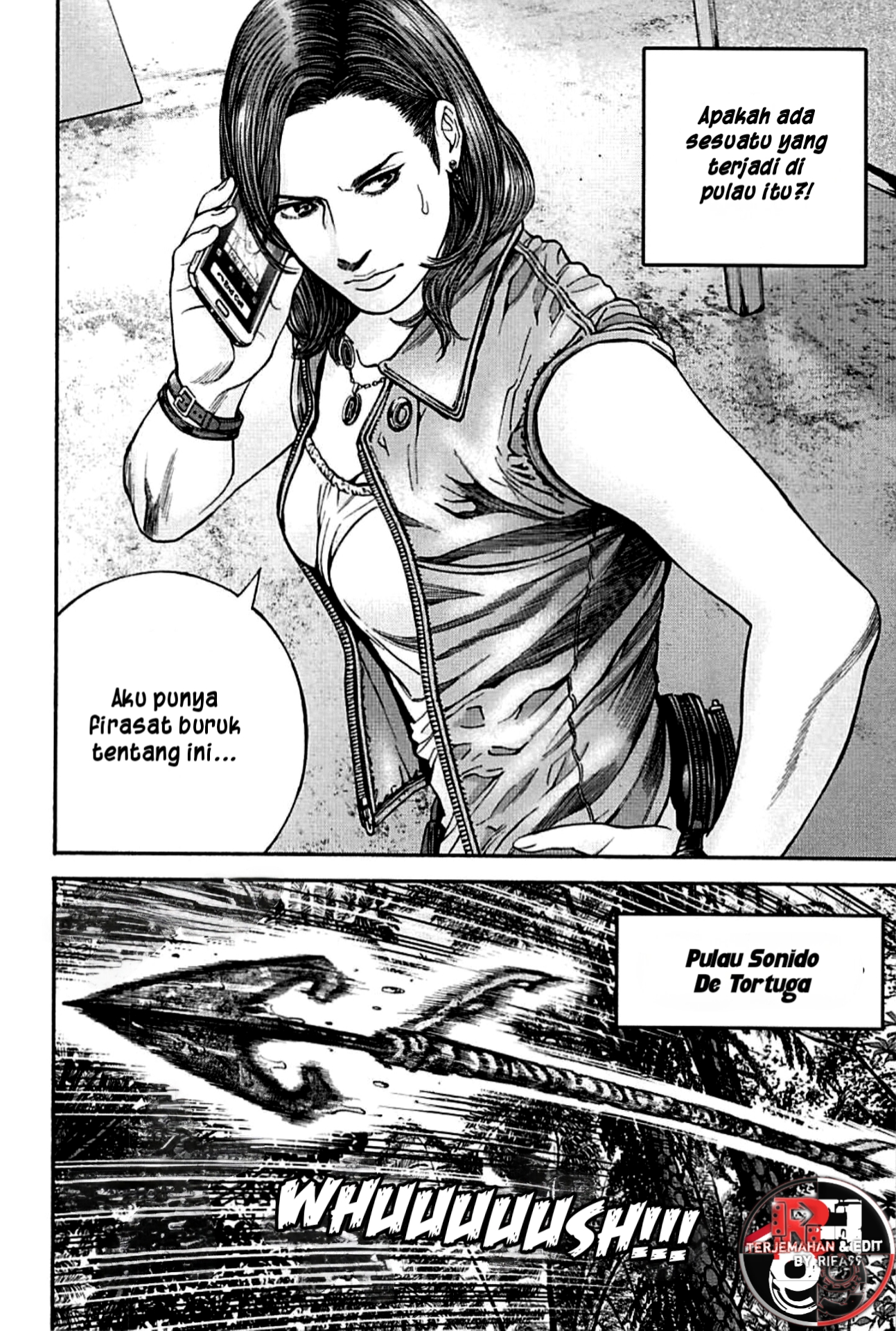 Biohazard: Heavenly Island Chapter 8 - halaman 9