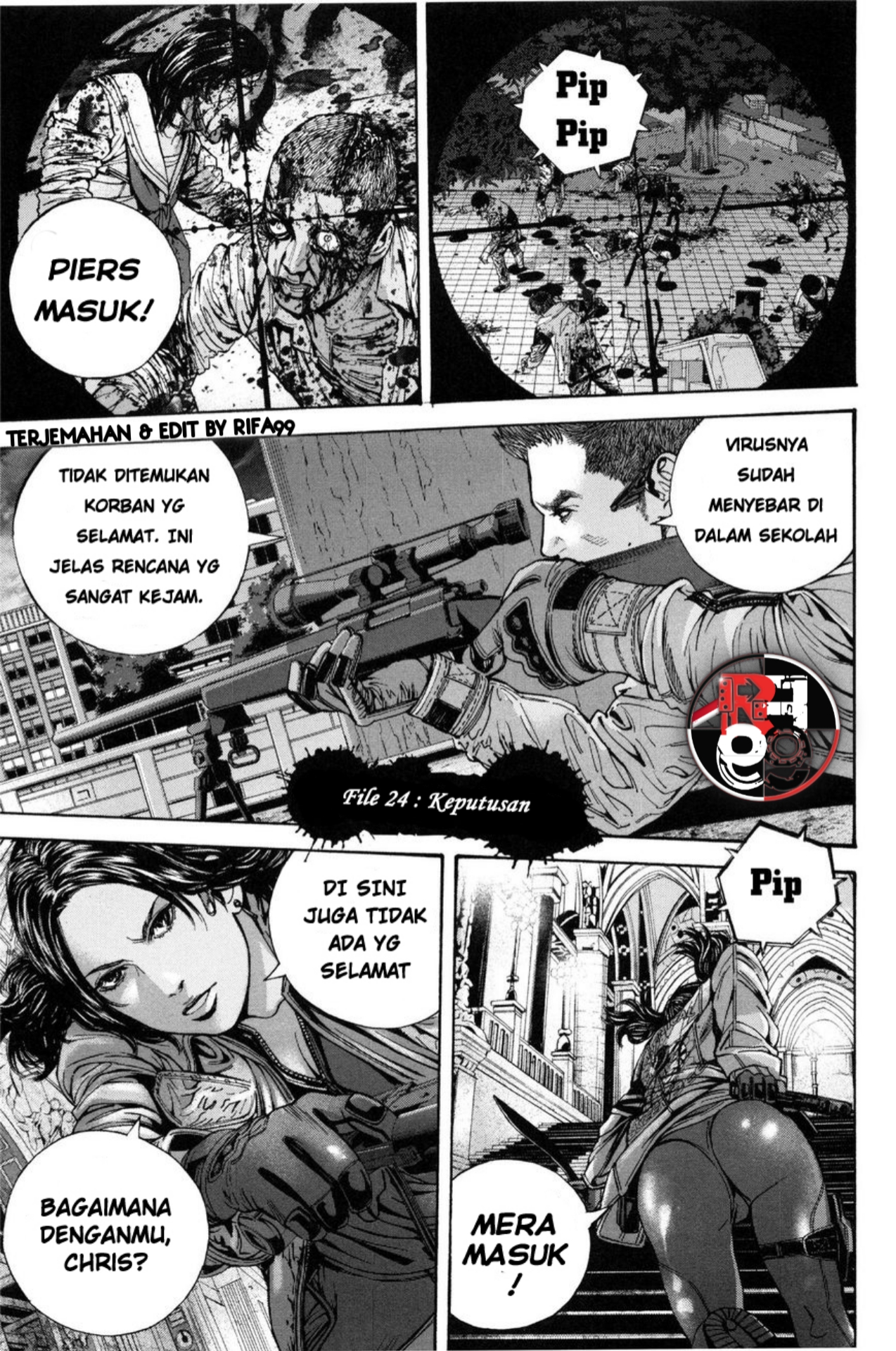 Biohazard: Marhawa Desire Chapter 24 - halaman 9