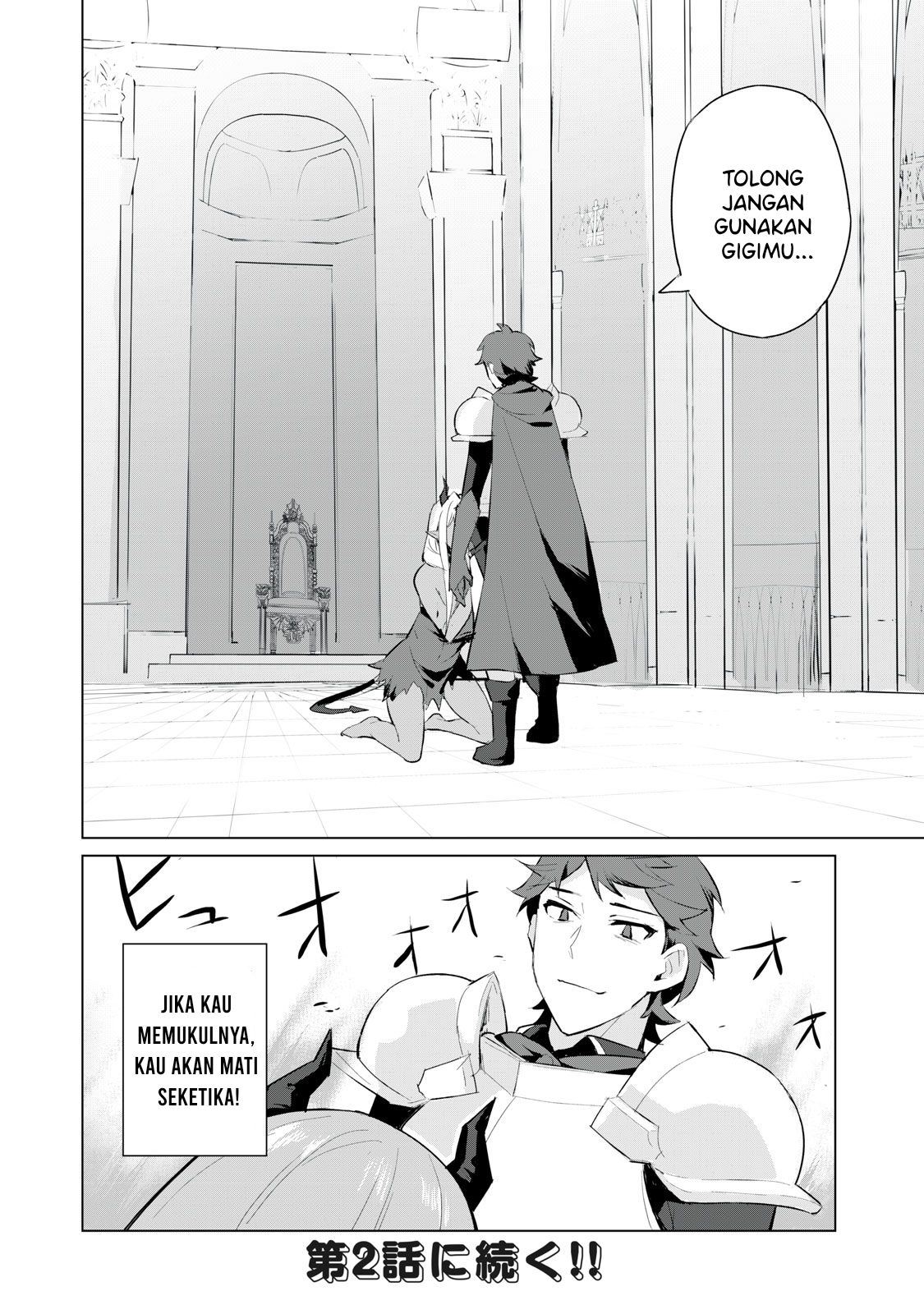 Biryuu Enshoutan ~Jikokouteikan ga Gekitei na Dragon-kyuu Bishoujo Maou o, Yuusha ga Icharabu de Taijisuru Ohanashi~ Chapter 1.2 - halaman 14