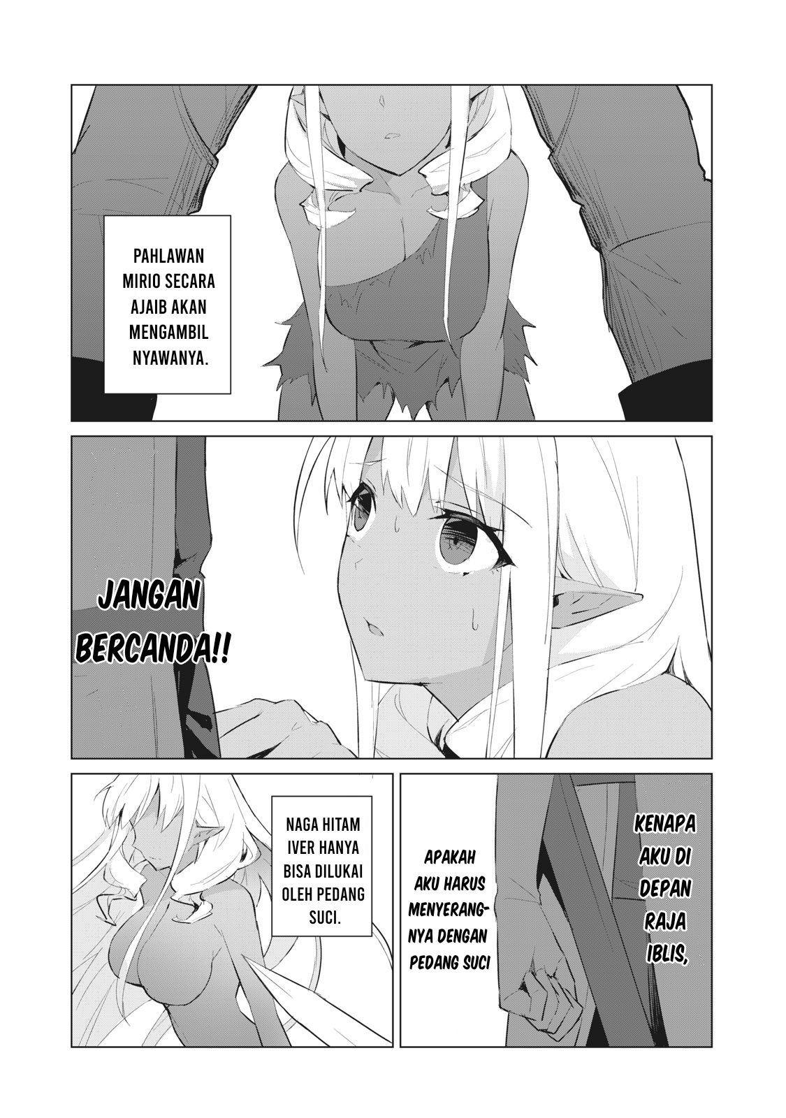 Biryuu Enshoutan ~Jikokouteikan ga Gekitei na Dragon-kyuu Bishoujo Maou o, Yuusha ga Icharabu de Taijisuru Ohanashi~ Chapter 1.2 - halaman 7