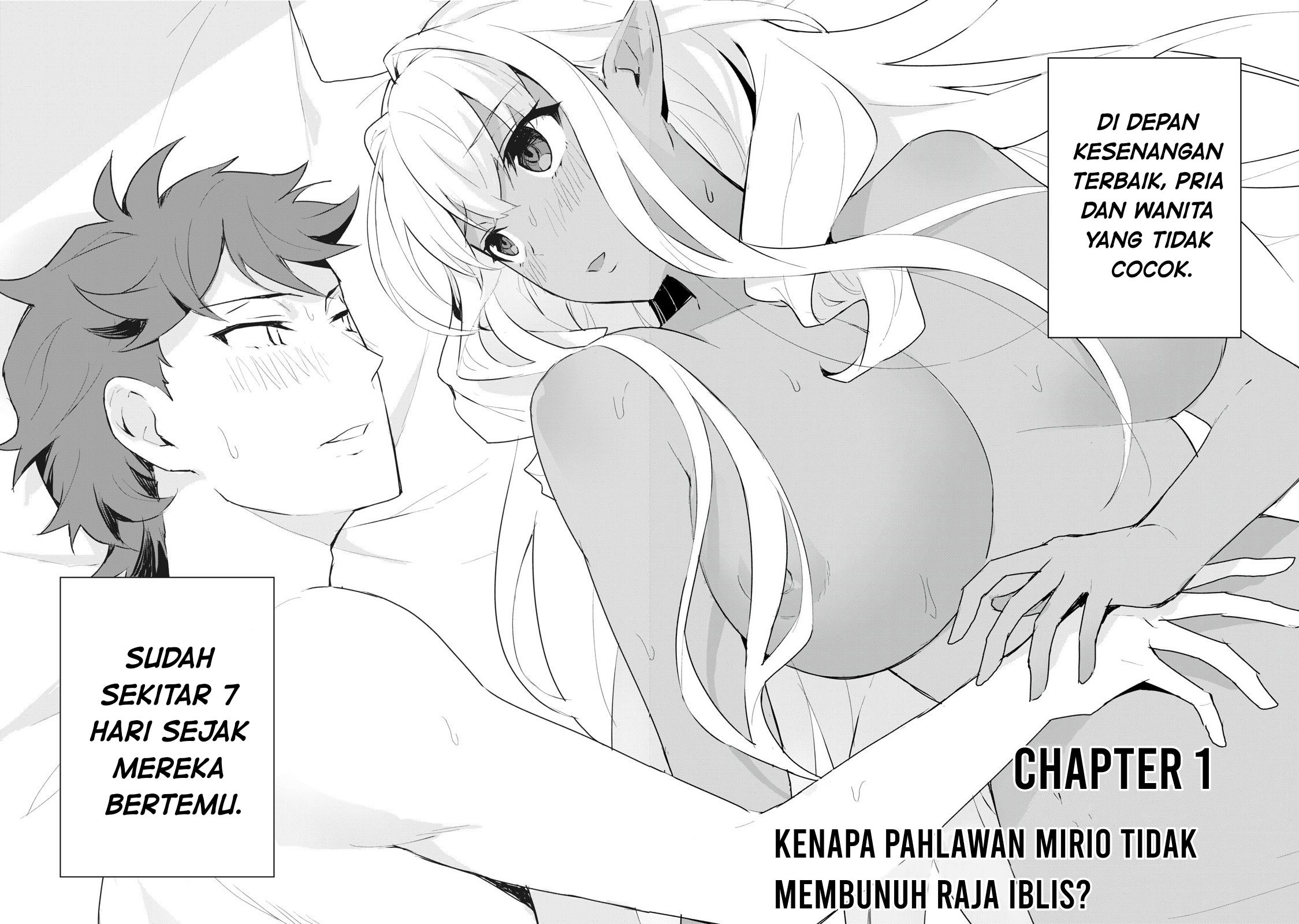Biryuu Enshoutan ~Jikokouteikan ga Gekitei na Dragon-kyuu Bishoujo Maou o, Yuusha ga Icharabu de Taijisuru Ohanashi~ Chapter 1 - halaman 3