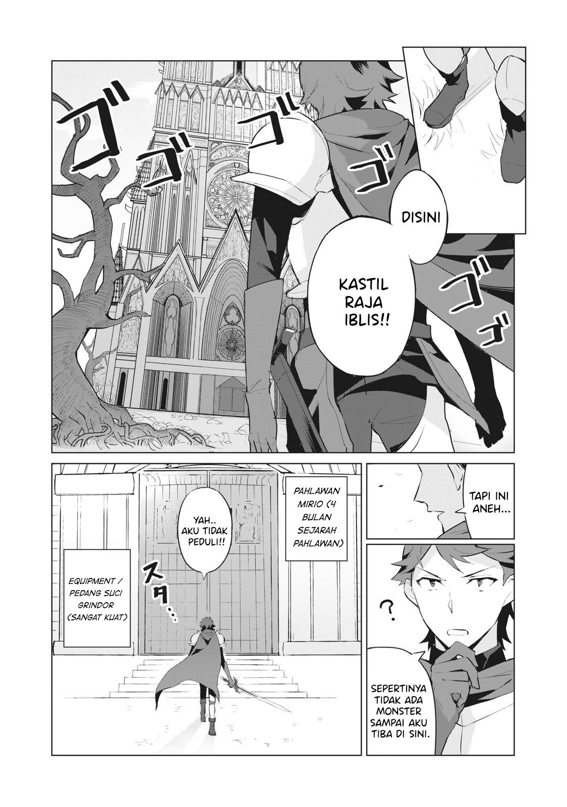 Biryuu Enshoutan ~Jikokouteikan ga Gekitei na Dragon-kyuu Bishoujo Maou o, Yuusha ga Icharabu de Taijisuru Ohanashi~ Chapter 1 - halaman 4