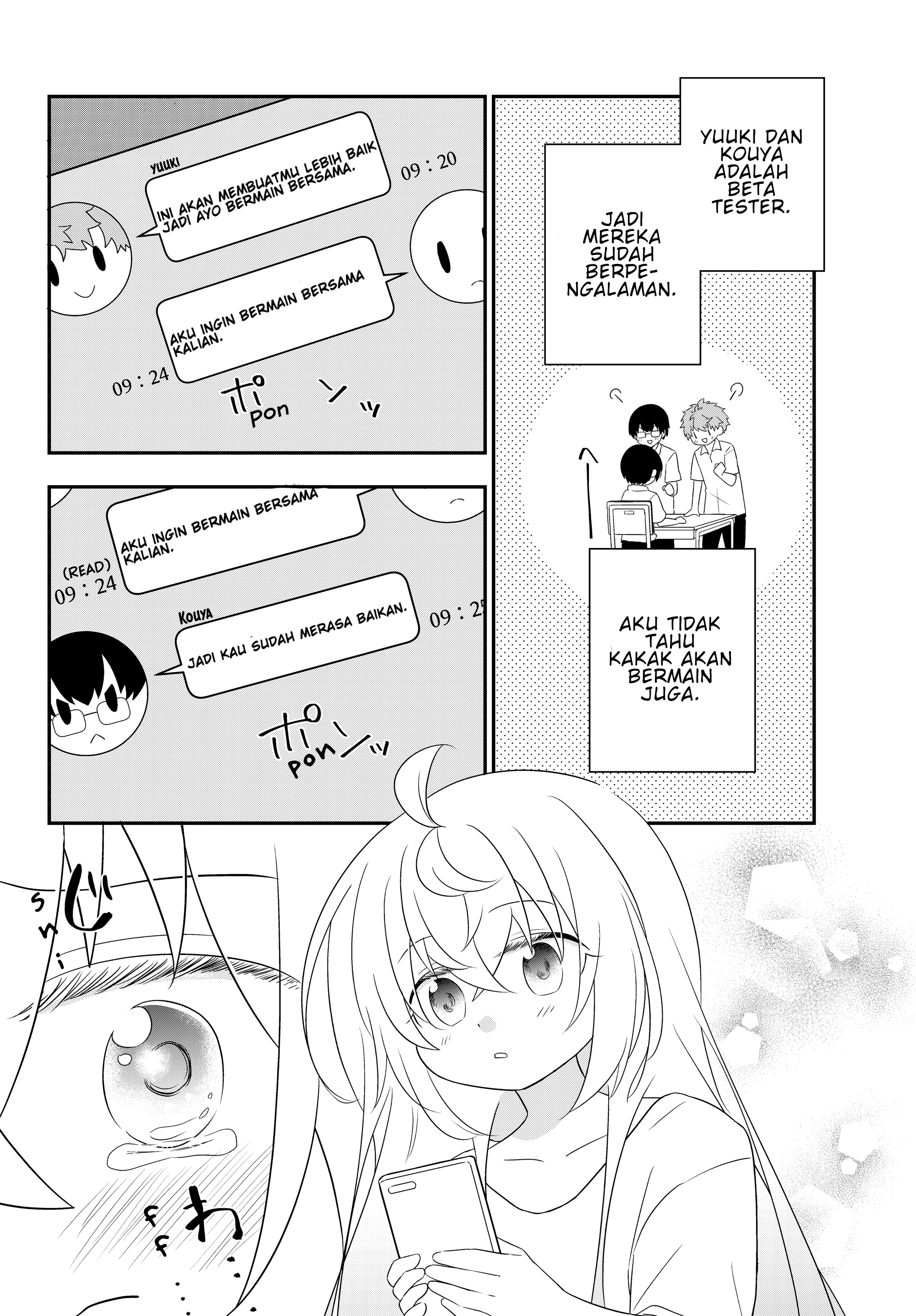 Bishoujo ni Natta kedo, Netoge Haijin Yattemasu. Chapter 2 - halaman 14