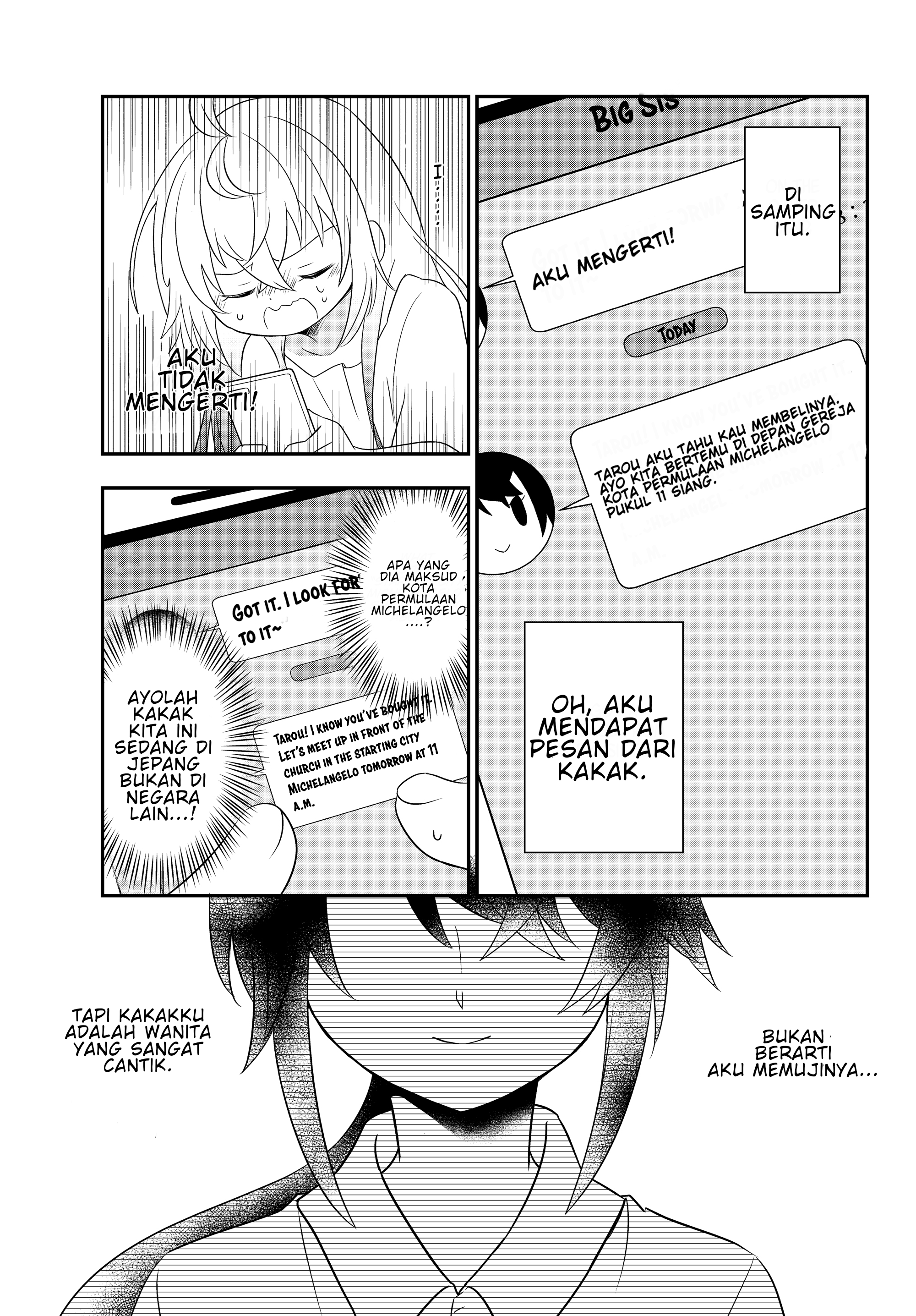 Bishoujo ni Natta kedo, Netoge Haijin Yattemasu. Chapter 2 - halaman 4