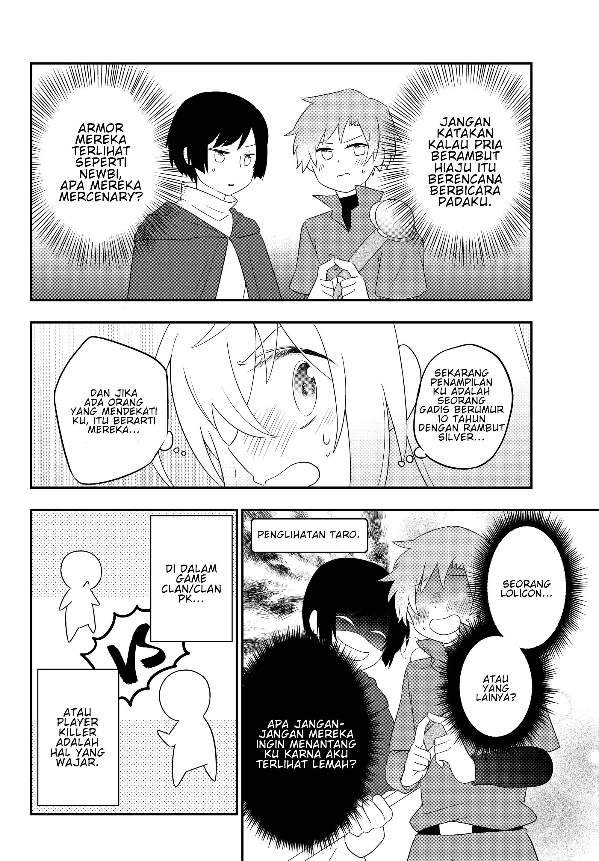 Bishoujo ni Natta kedo, Netoge Haijin Yattemasu. Chapter 3 - halaman 5