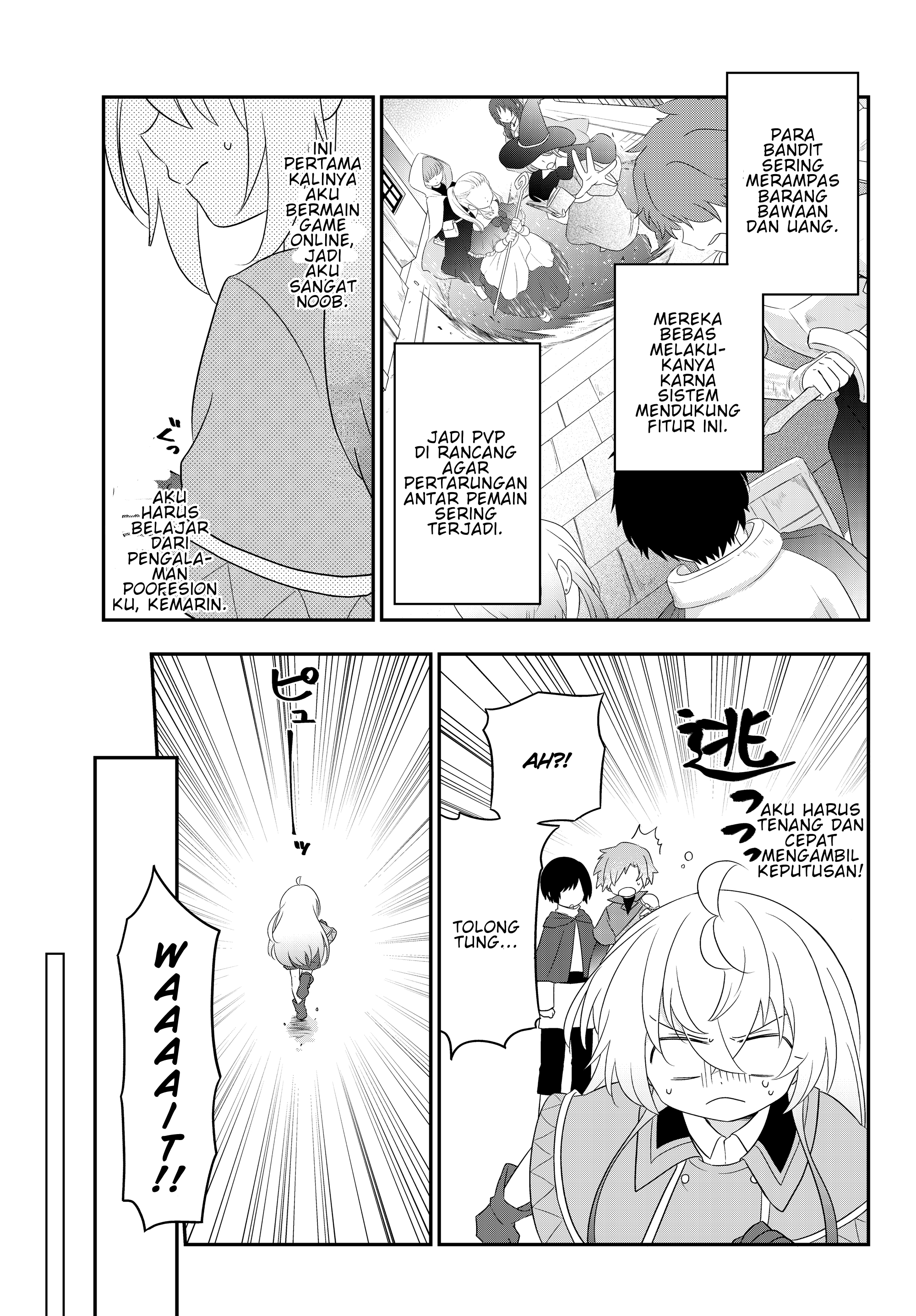 Bishoujo ni Natta kedo, Netoge Haijin Yattemasu. Chapter 3 - halaman 6