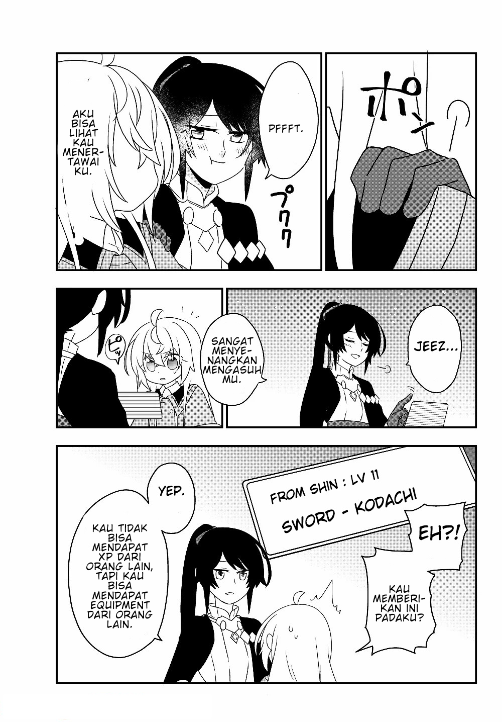 Bishoujo ni Natta kedo, Netoge Haijin Yattemasu. Chapter 5 - halaman 32