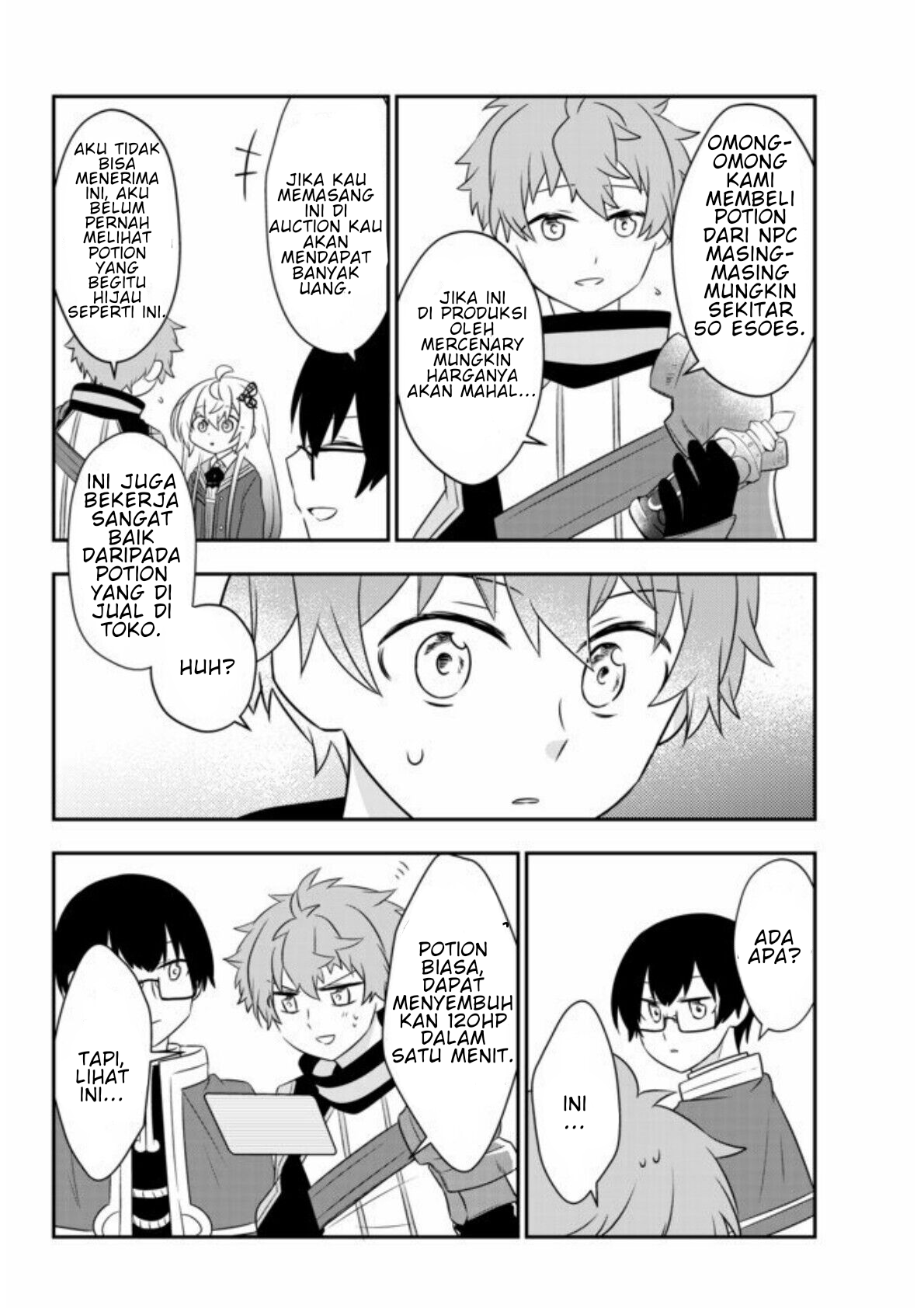 Bishoujo ni Natta kedo, Netoge Haijin Yattemasu. Chapter 8 - halaman 12