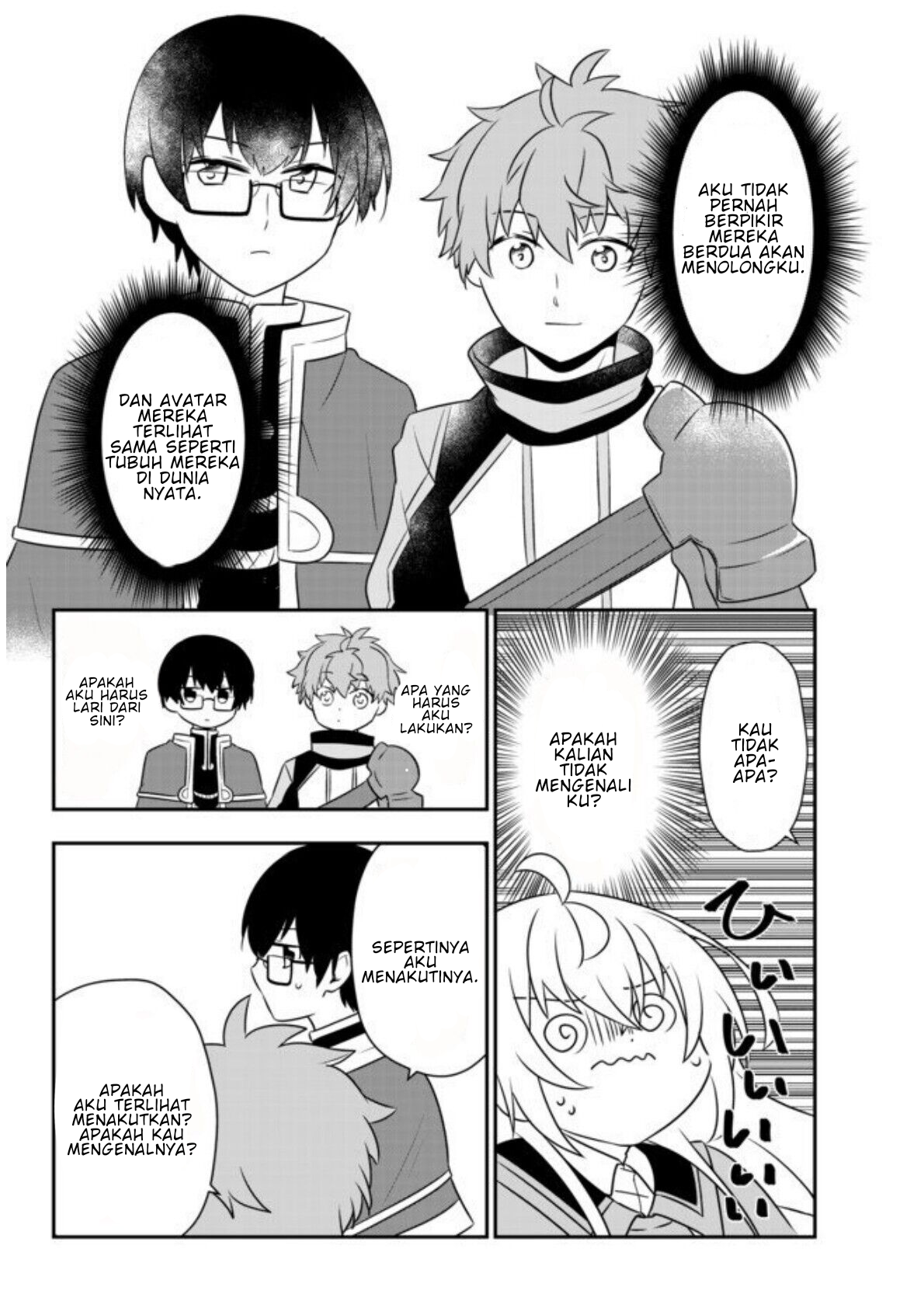 Bishoujo ni Natta kedo, Netoge Haijin Yattemasu. Chapter 8 - halaman 3