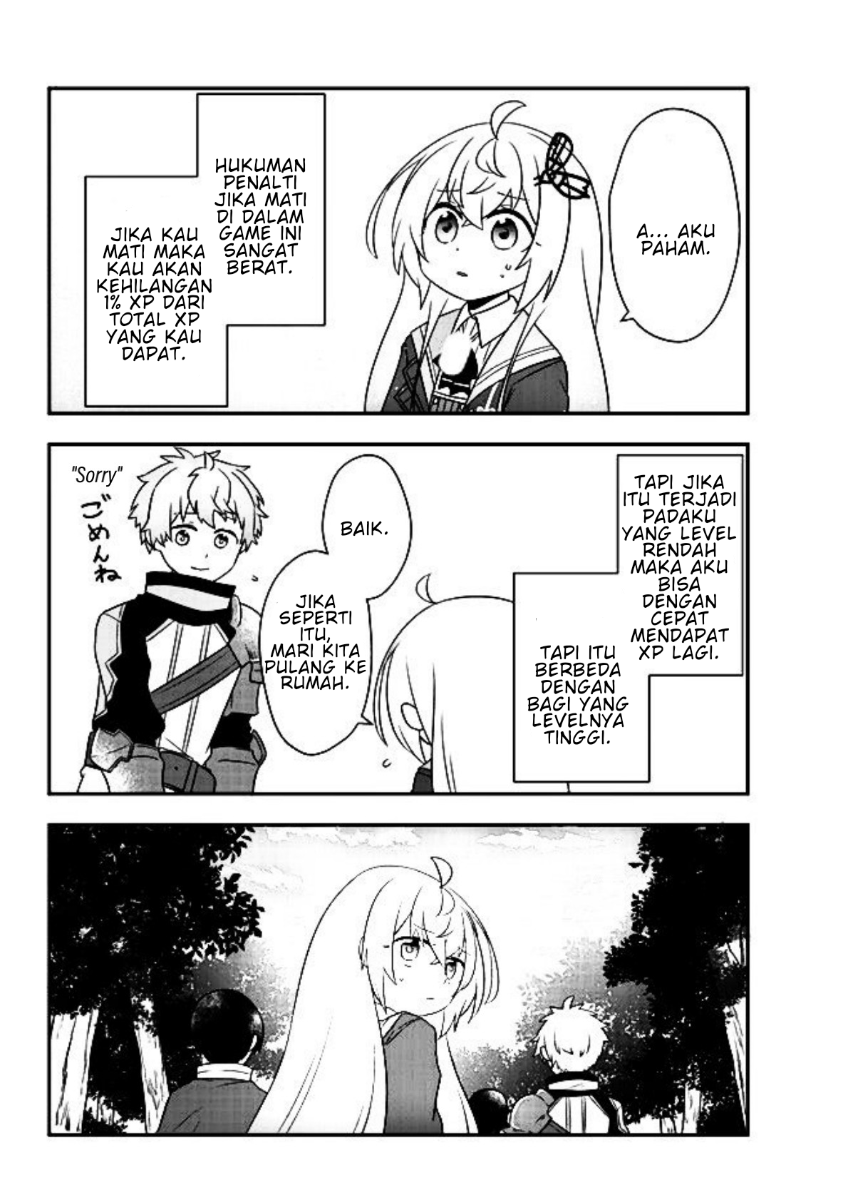 Bishoujo ni Natta kedo, Netoge Haijin Yattemasu. Chapter 9 - halaman 31
