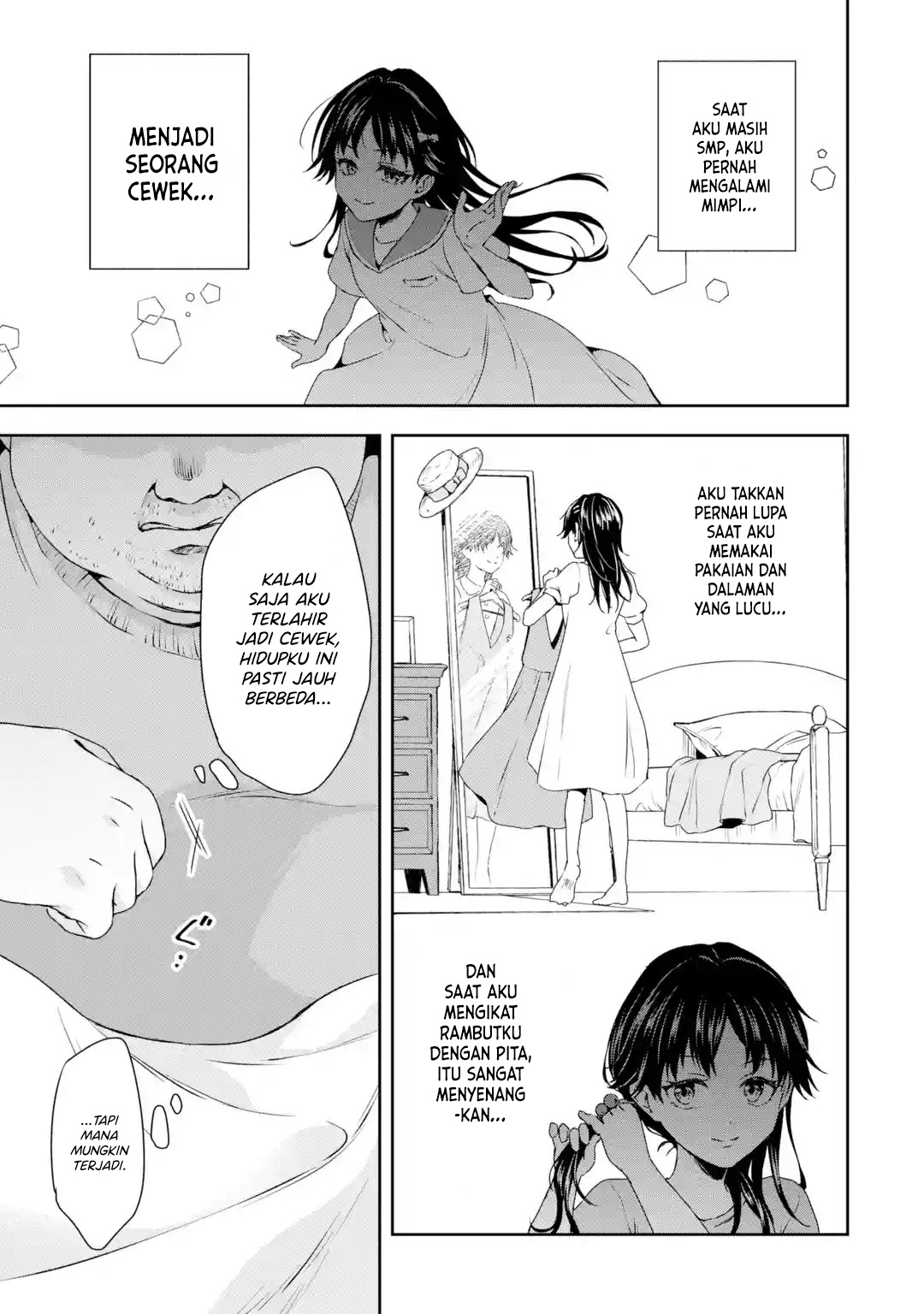 Bishoujo ni TS Tensei Shitakara Daijoyu wo Mezasu! Chapter 1.1 - halaman 7