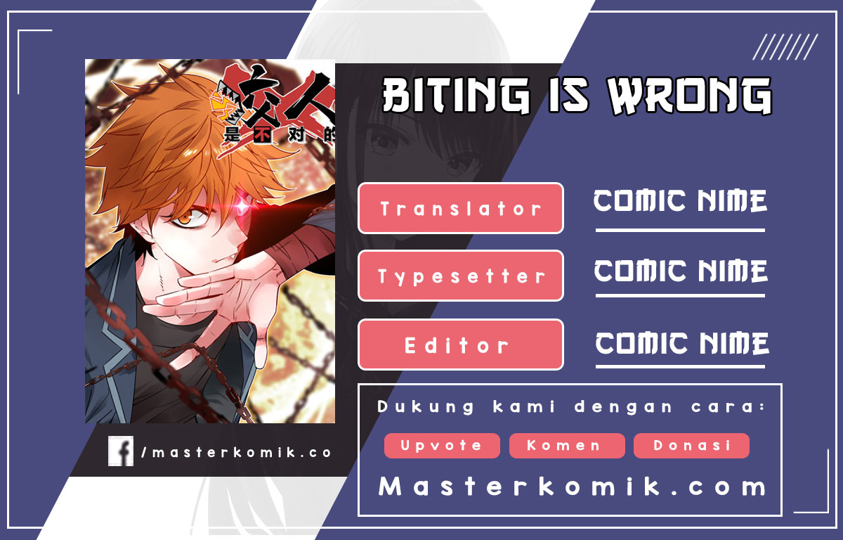 Biting is Wrong Chapter 6 - halaman 1