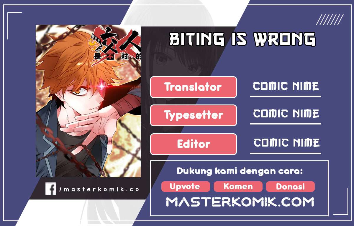Biting is Wrong Chapter 8 - halaman 1