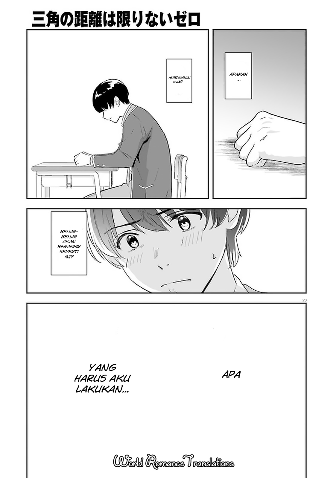 Bizarre Love Triangle Chapter 15 - halaman 24