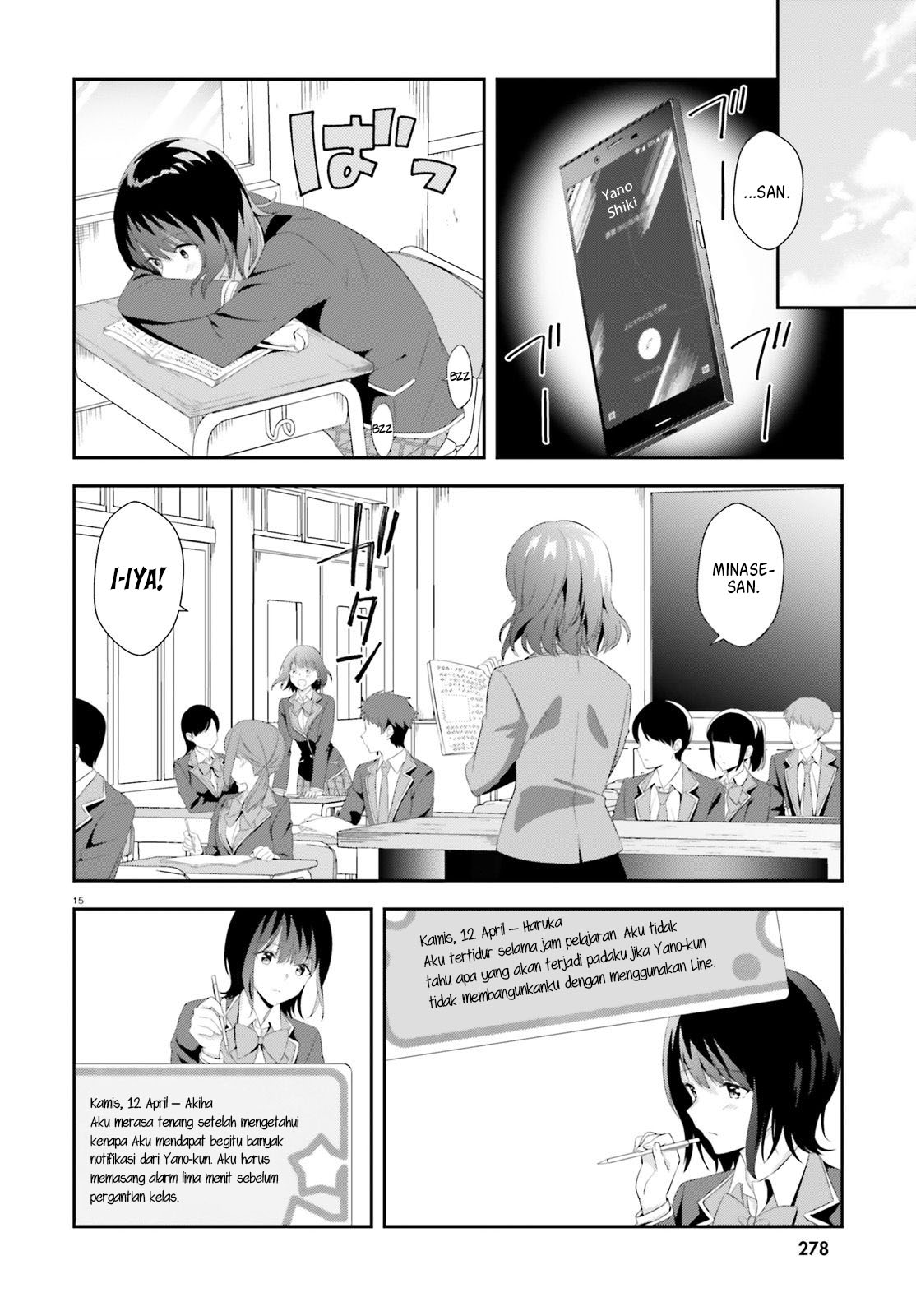 Bizarre Love Triangle Chapter 5 - halaman 16