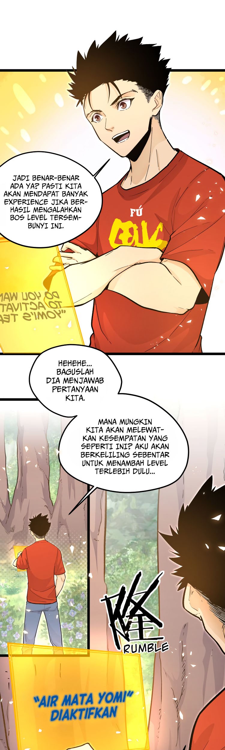 Black Abyss at Dawn Chapter 23 - halaman 22