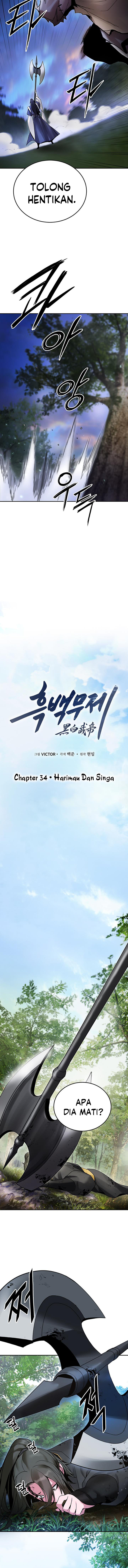 Black and White Martial Emperor Chapter 34 - halaman 11