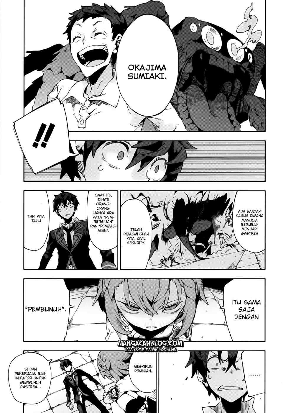 Black Bullet Chapter 11 - halaman 16