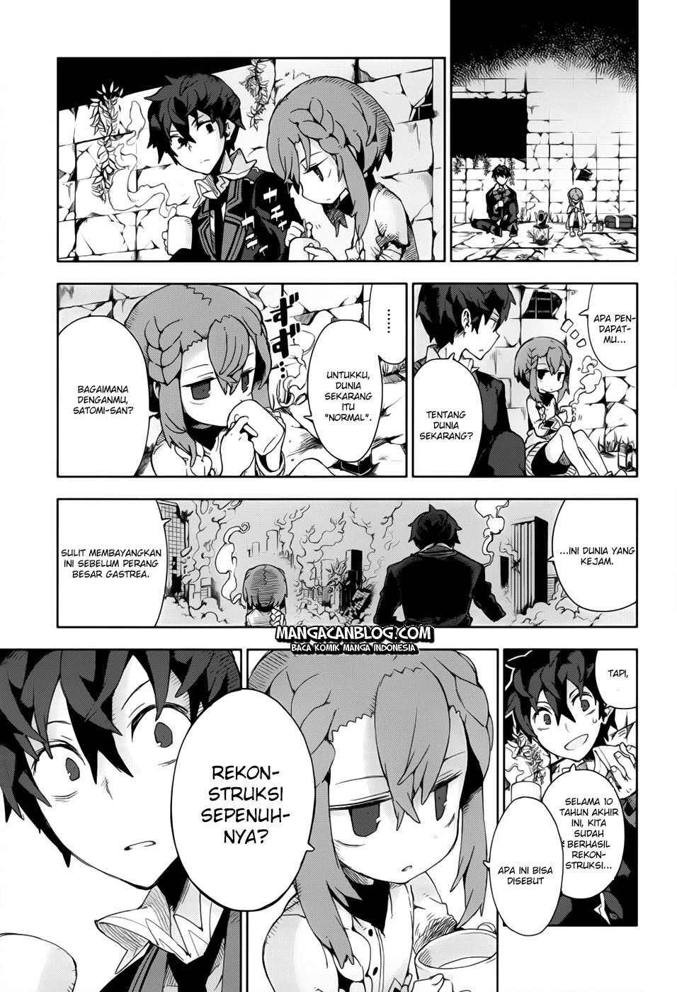 Black Bullet Chapter 11 - halaman 22