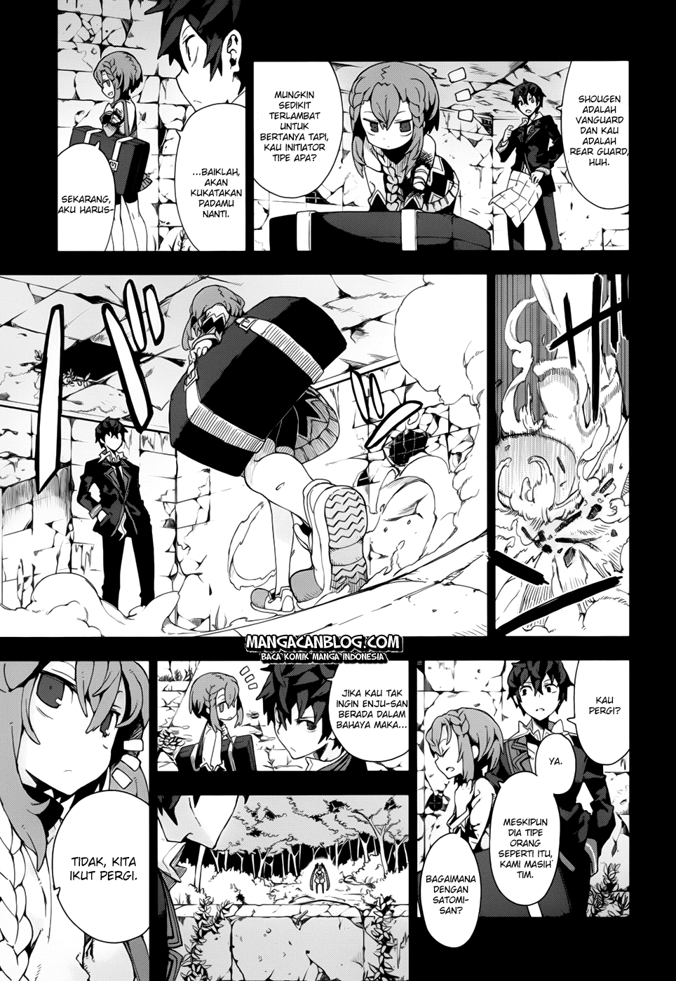 Black Bullet Chapter 11 - halaman 27