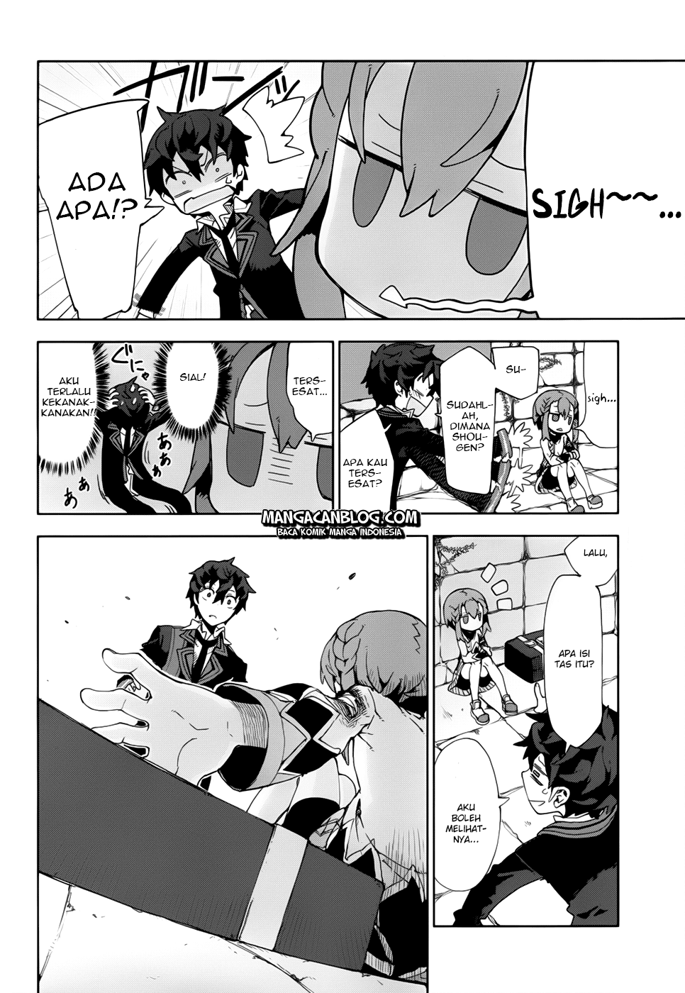 Black Bullet Chapter 11 - halaman 7