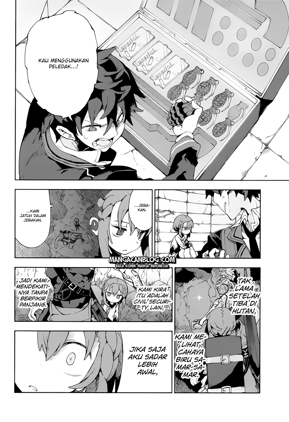 Black Bullet Chapter 11 - halaman 9