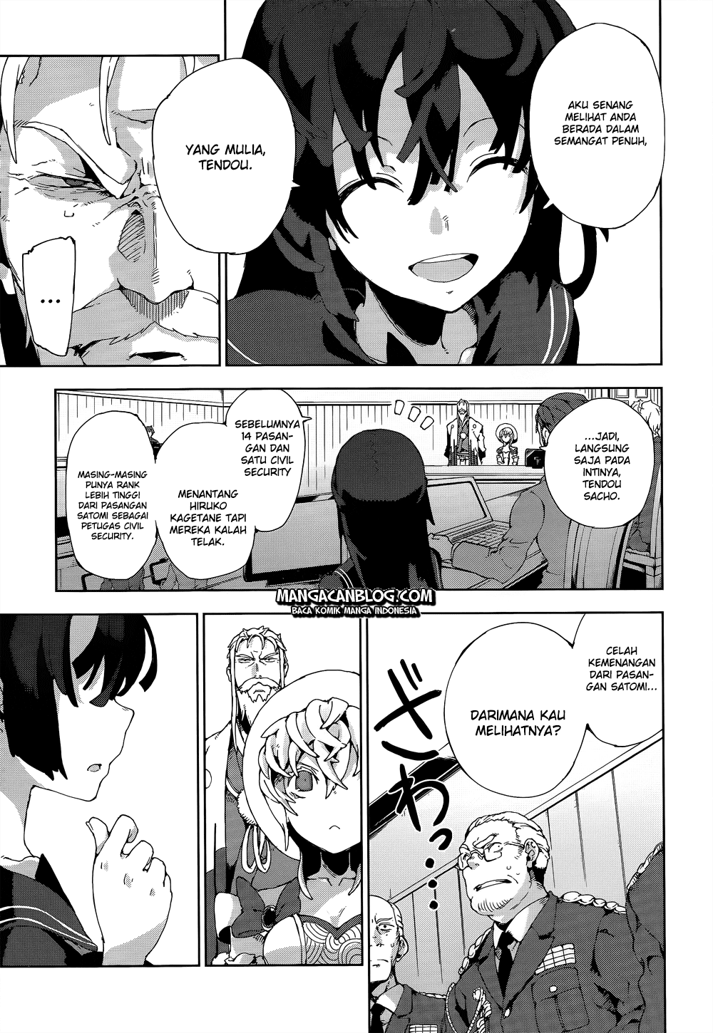 Black Bullet Chapter 13 - halaman 16