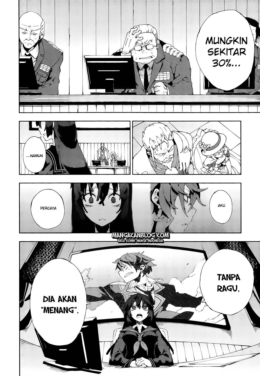Black Bullet Chapter 13 - halaman 17
