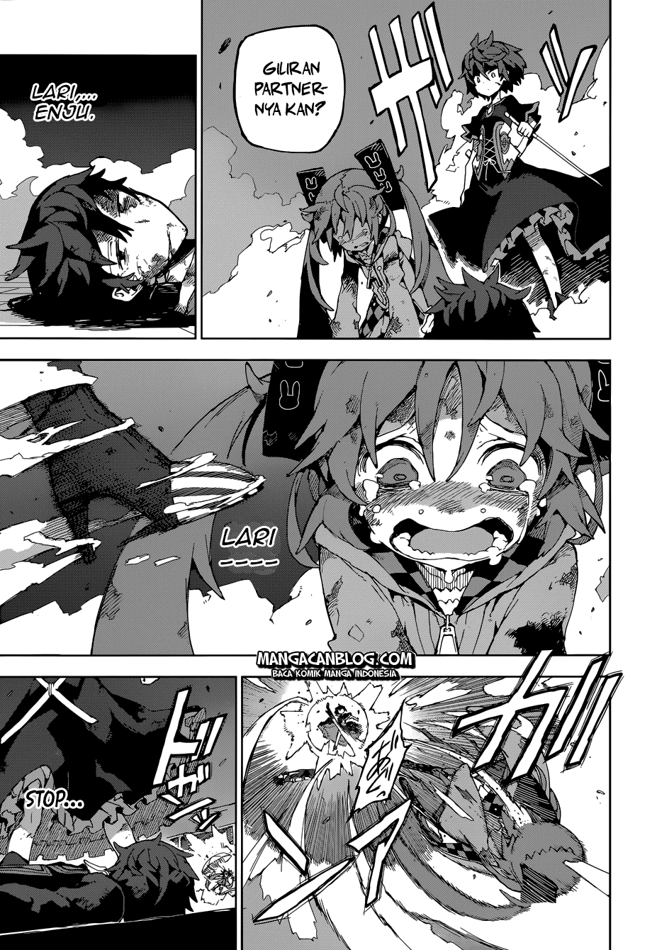 Black Bullet Chapter 15 - halaman 19