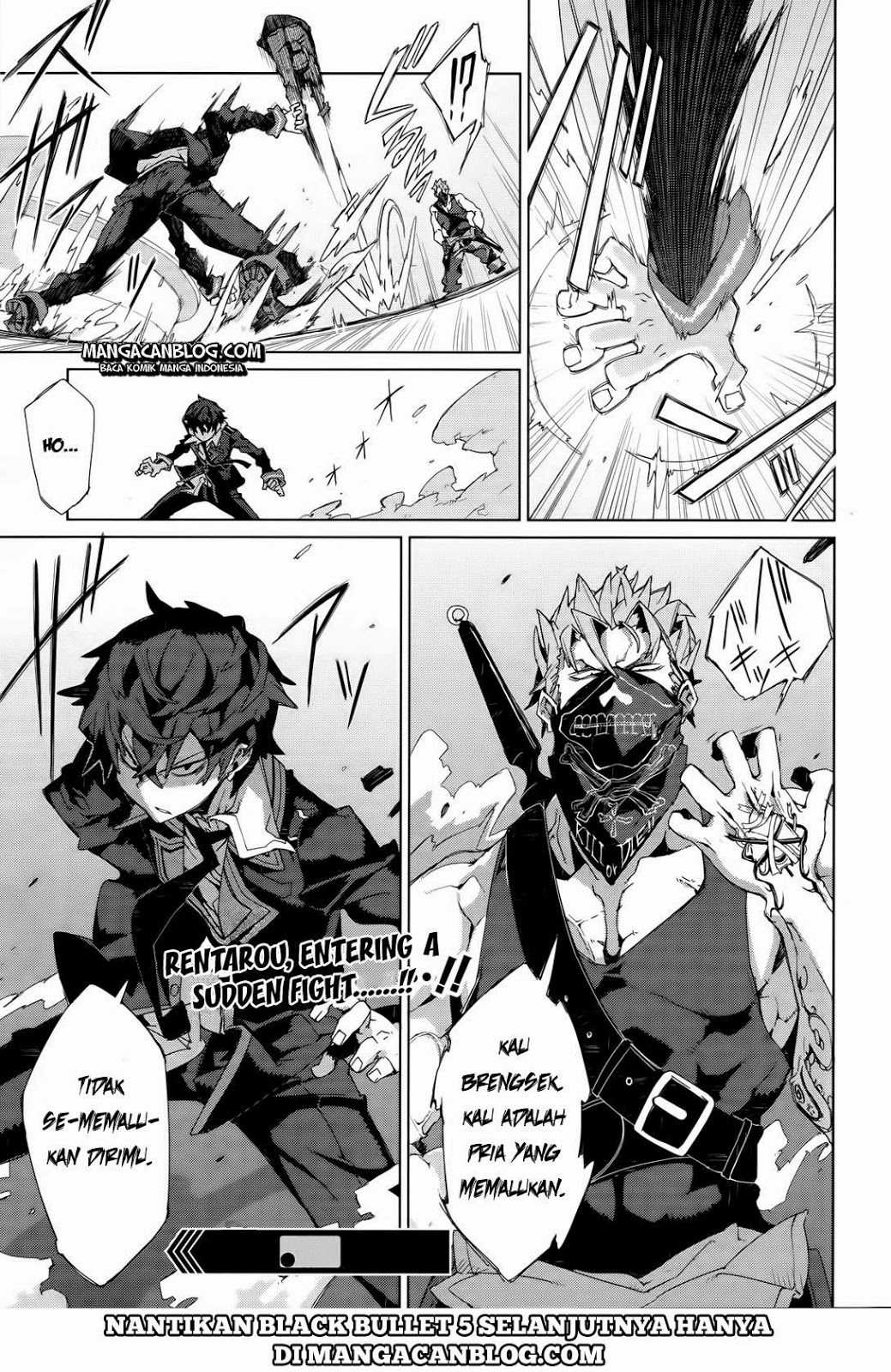 Black Bullet Chapter 4 - halaman 23