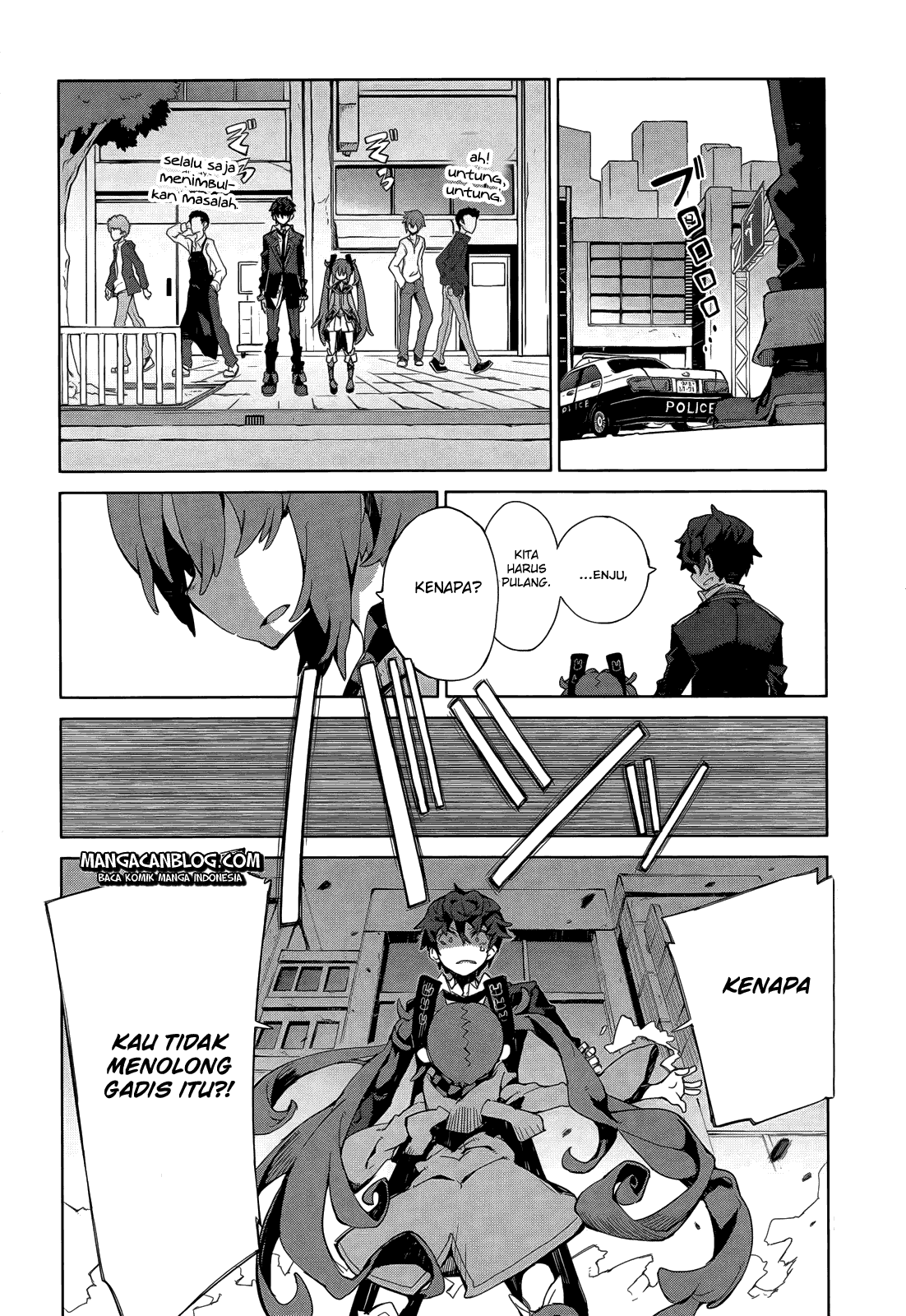Black Bullet Chapter 6 - halaman 15