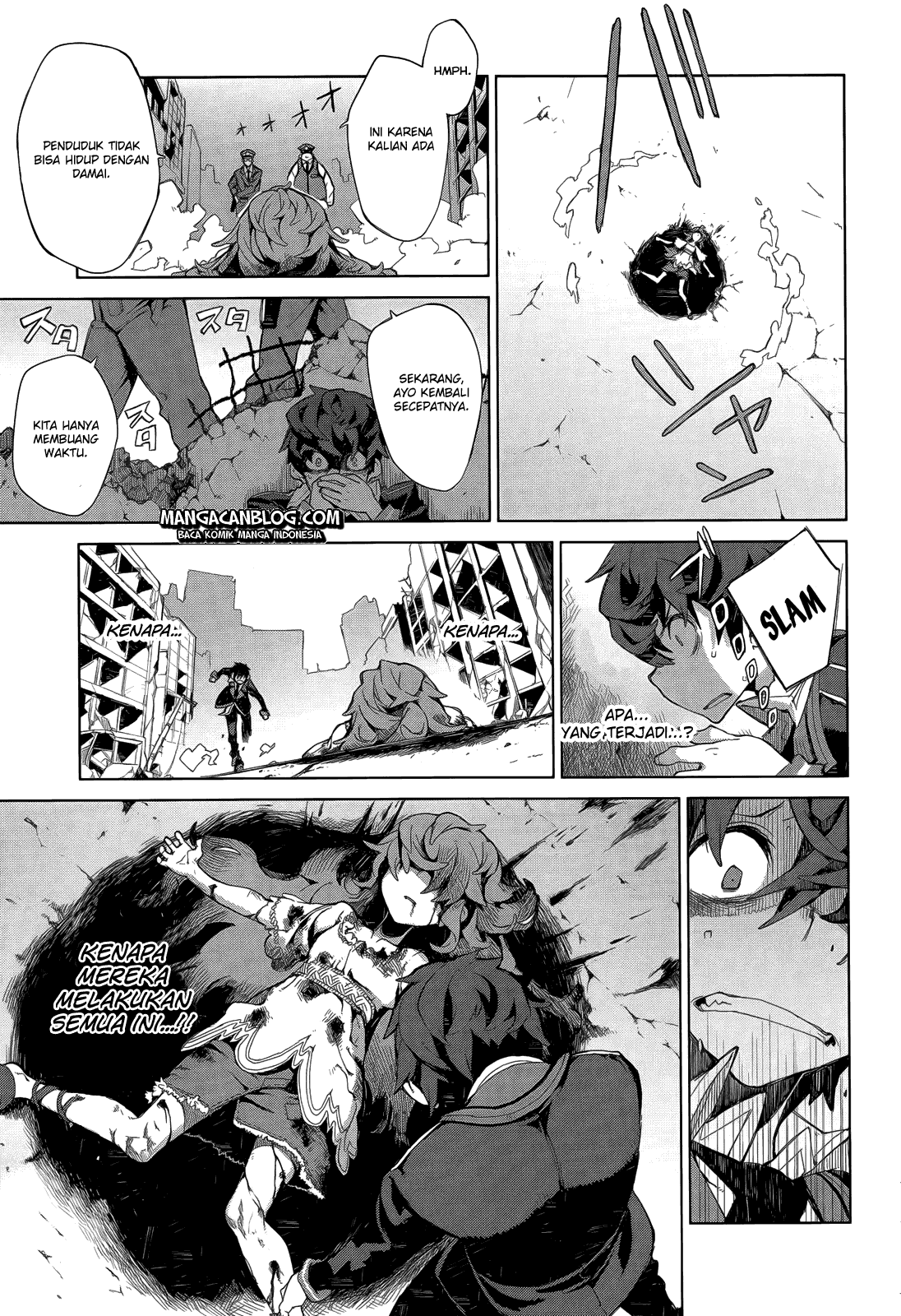 Black Bullet Chapter 6 - halaman 22